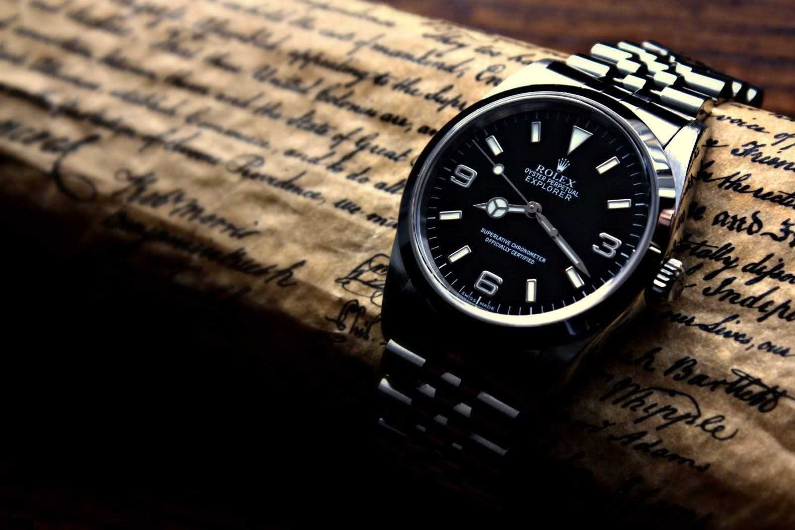 Orologio Rolex su pergamena, 1600x1067 900p, PC