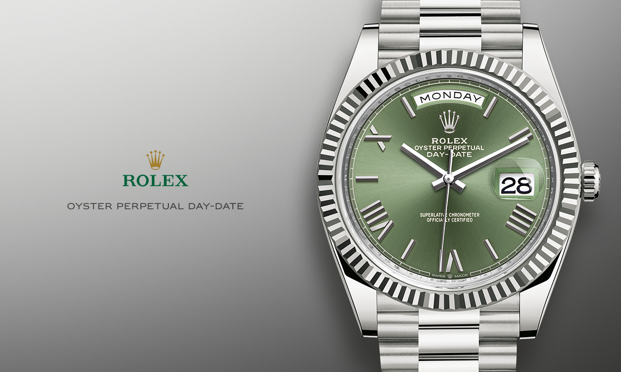 Orologio Rolex Day-Date verde, 1280x768 720p, Laptop