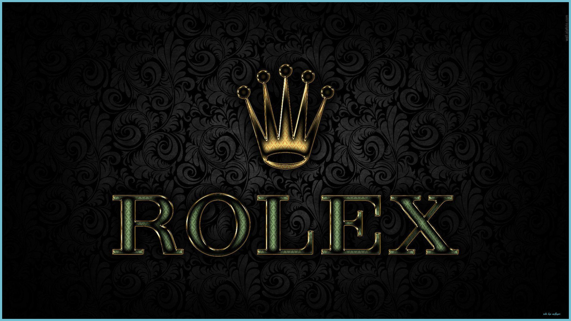 Logo Rolex corona dorata, 1862x1047 HD, Laptop