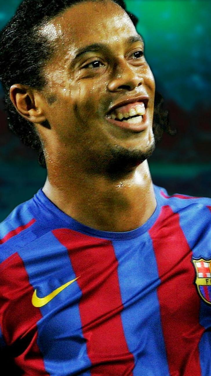 Ronaldinho maglia Barcellona, 728x1294 Full HD Verticale, Smartphone