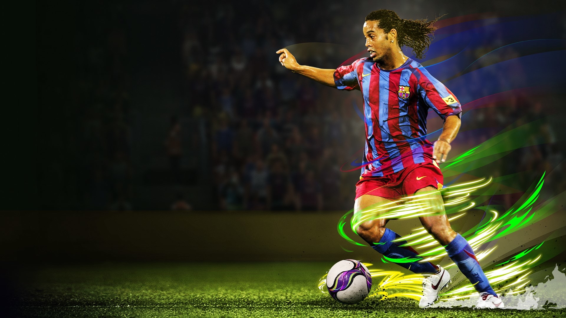 Ronaldinho Barcellona calcio, 1920x1080 Full HD 1080p, PC Desktop