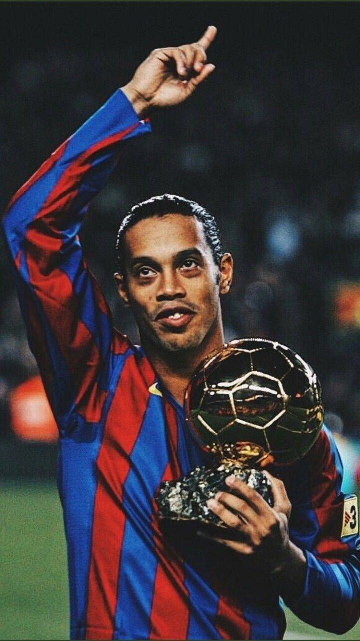 Ronaldinho Barcellona Pallone d'Oro, Liga, 720x1280 Full HD Verticale, iPhone