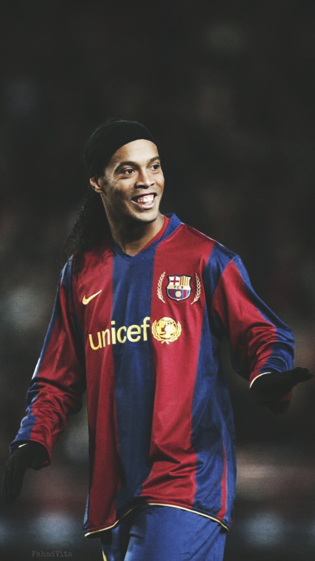 Ronaldinho maglia Barcellona, FC Barcelona, 1080x1920 Verticale, Mobile