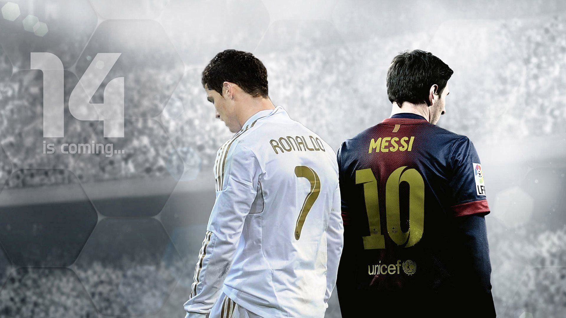 Ronaldo e Messi calciatori, Inter Miami, 1920x1080 Full HD, PC