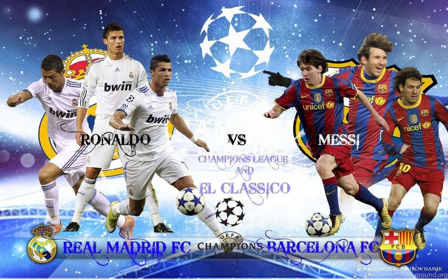 Ronaldo vs Messi calcio, 1440x900 HD, Desktop
