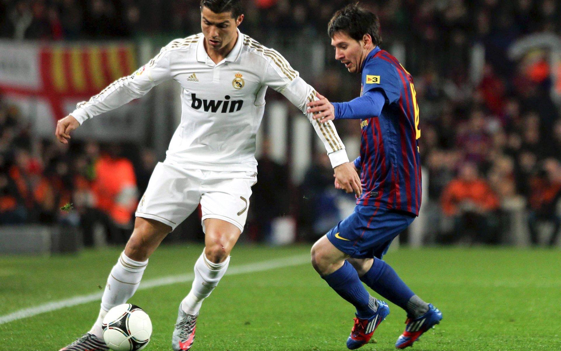 Ronaldo e Messi in campo, 1920x1200 Full HD+, Laptop
