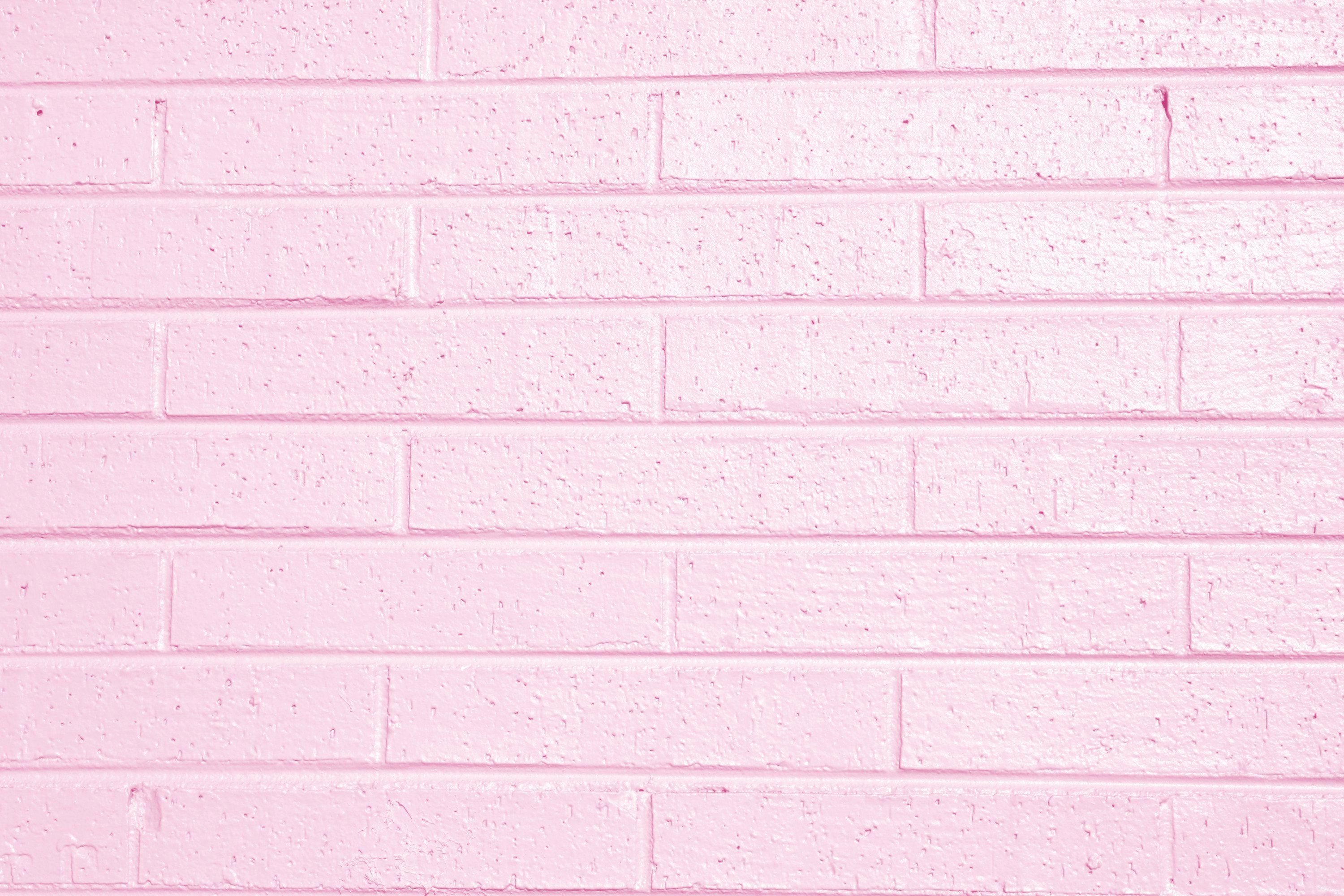 Muro di mattoni rosa chiaro, 3000x2000 WQXGA, PC Desktop