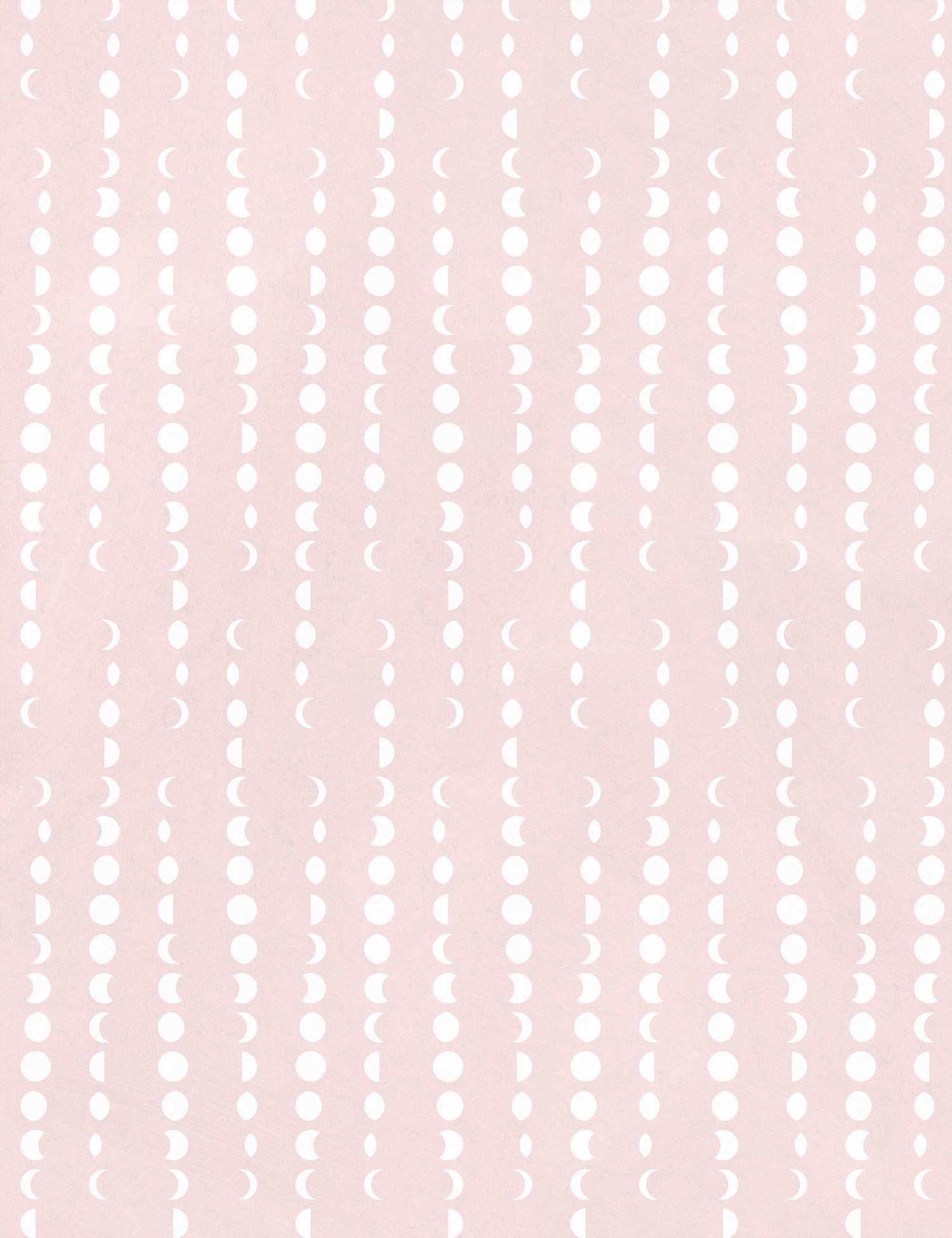 Fasi lunari rosa pastello, 1500x1950 Full HD Verticale, iPhone