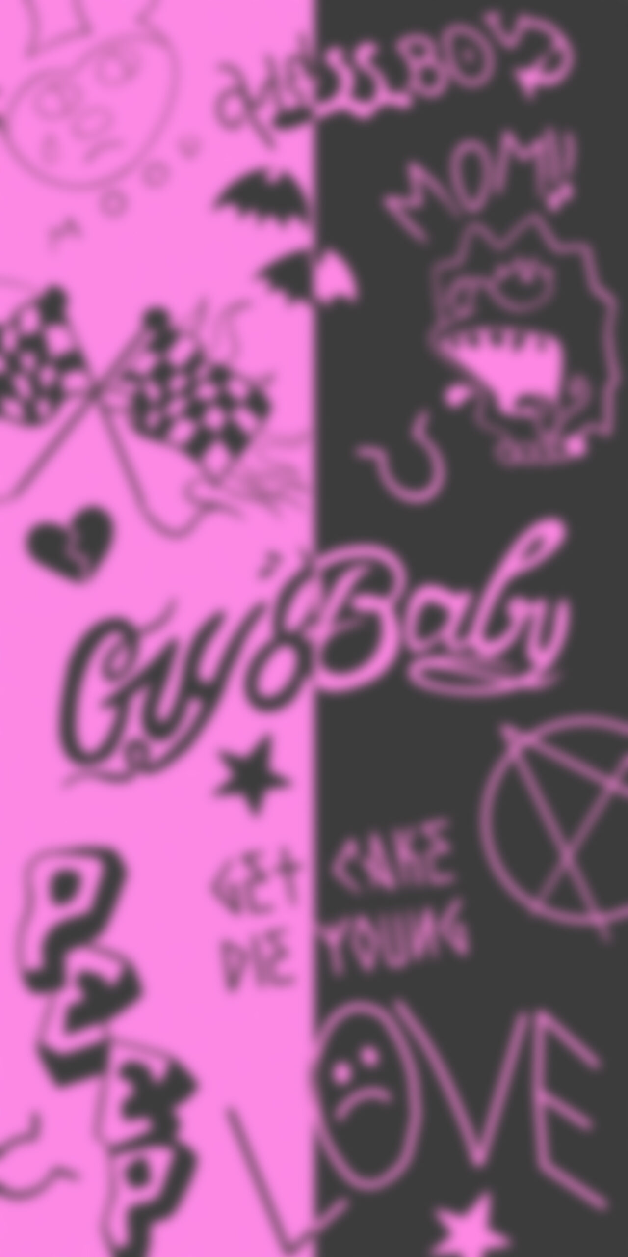 Lil Peep tatuaggi rosa nero, Gustav Ahr, 1280x2560 Full HD Verticale, iPhone