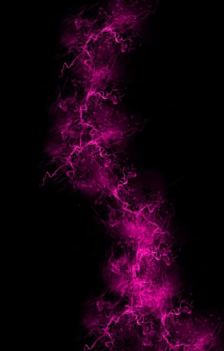 Fulmine rosa astratto sfondo nero, 736x1153 Full HD Verticale, Smartphone