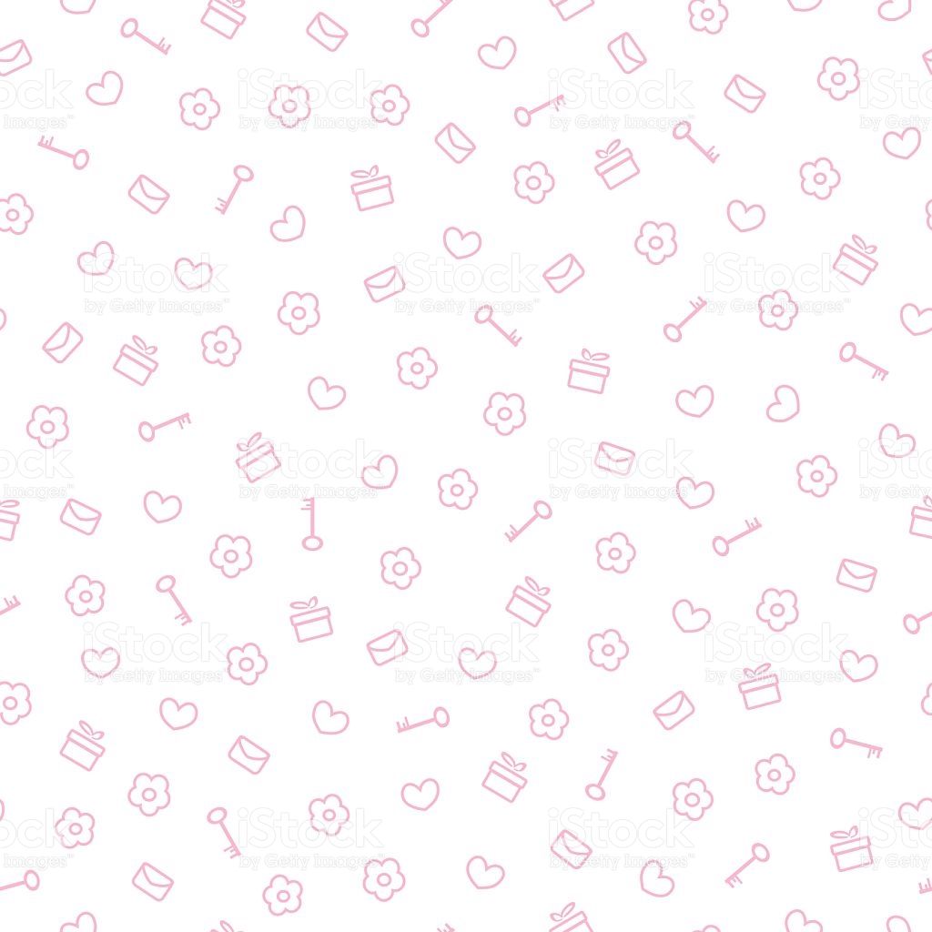 Pattern rosa cuori chiavi regali, 1024x1024 HD, Laptop