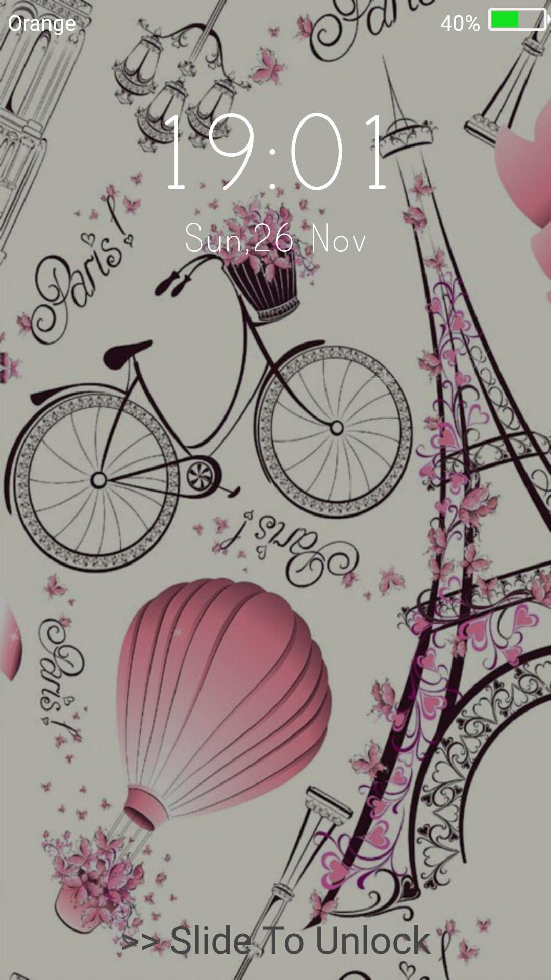Collage rosa glitter elegante, 1397x2560 Verticale, Mobile