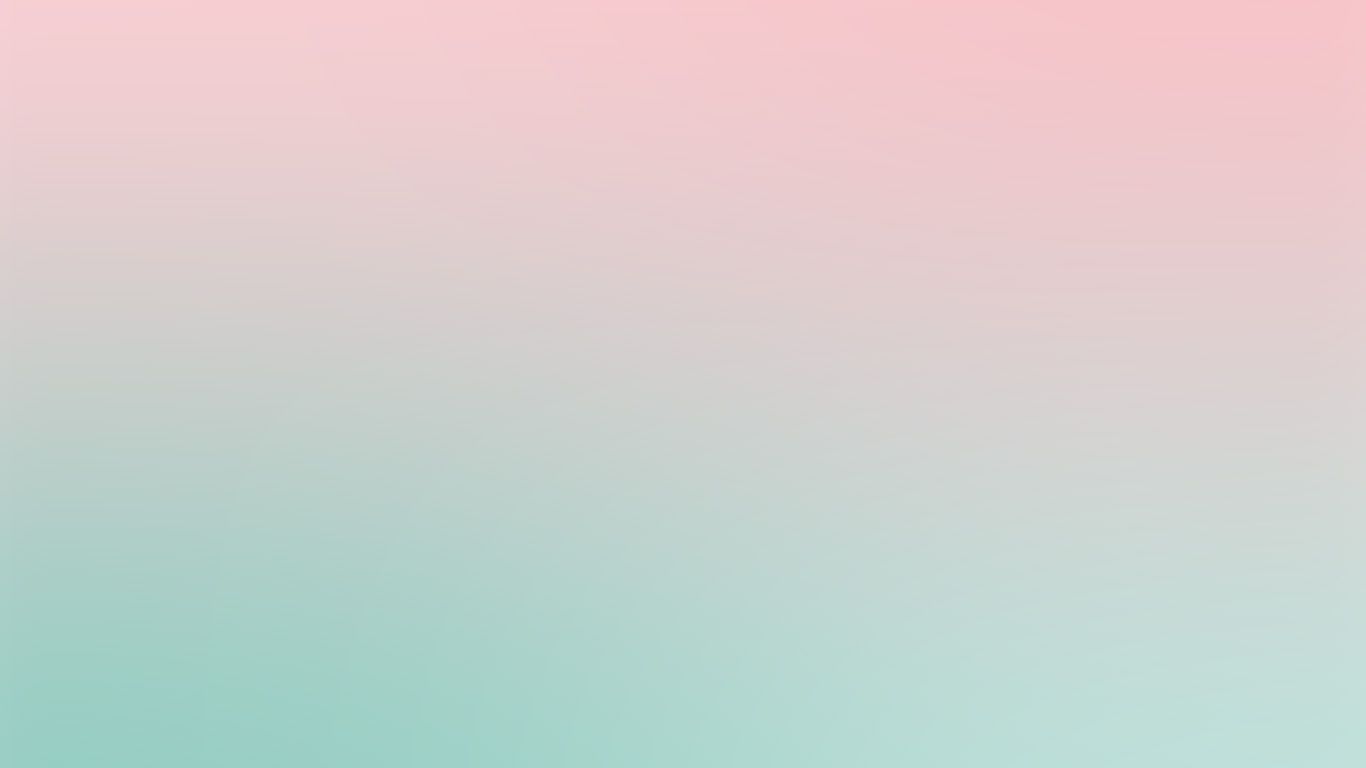 Sfumatura rosa e verde pastello, 1366x768 720p, PC