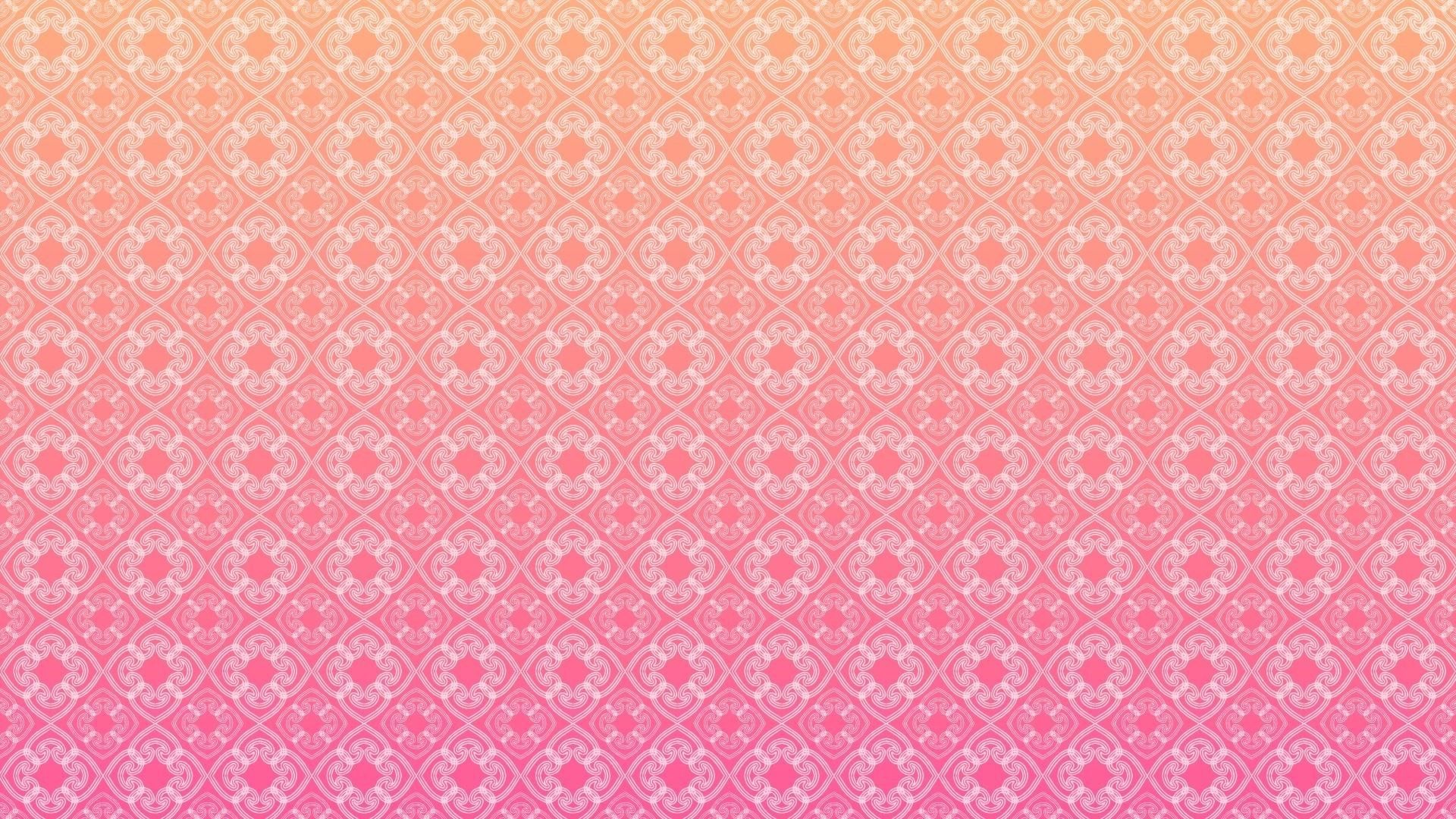Pattern geometrico rosa pesca, 1920x1080 Full HD, Monitor Gaming