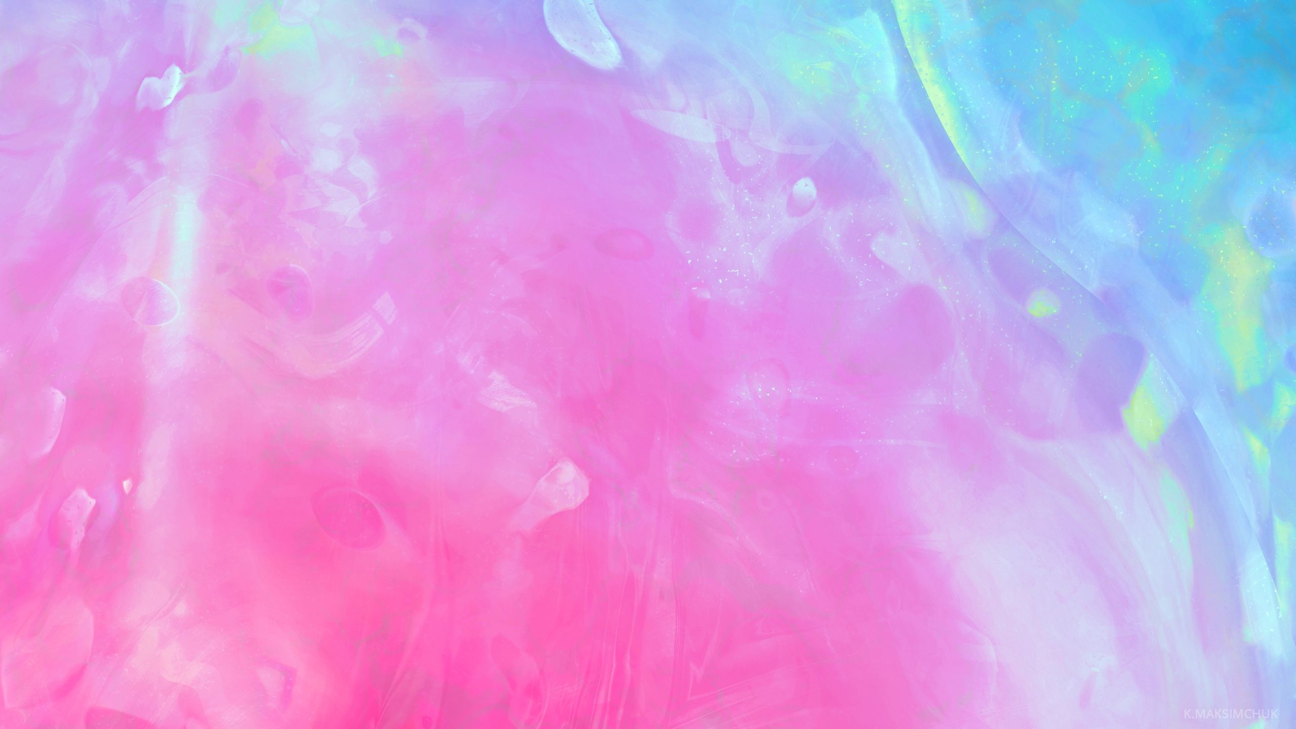 Sfondo astratto rosa e blu pastello, 2560x1440 2K, PC Desktop