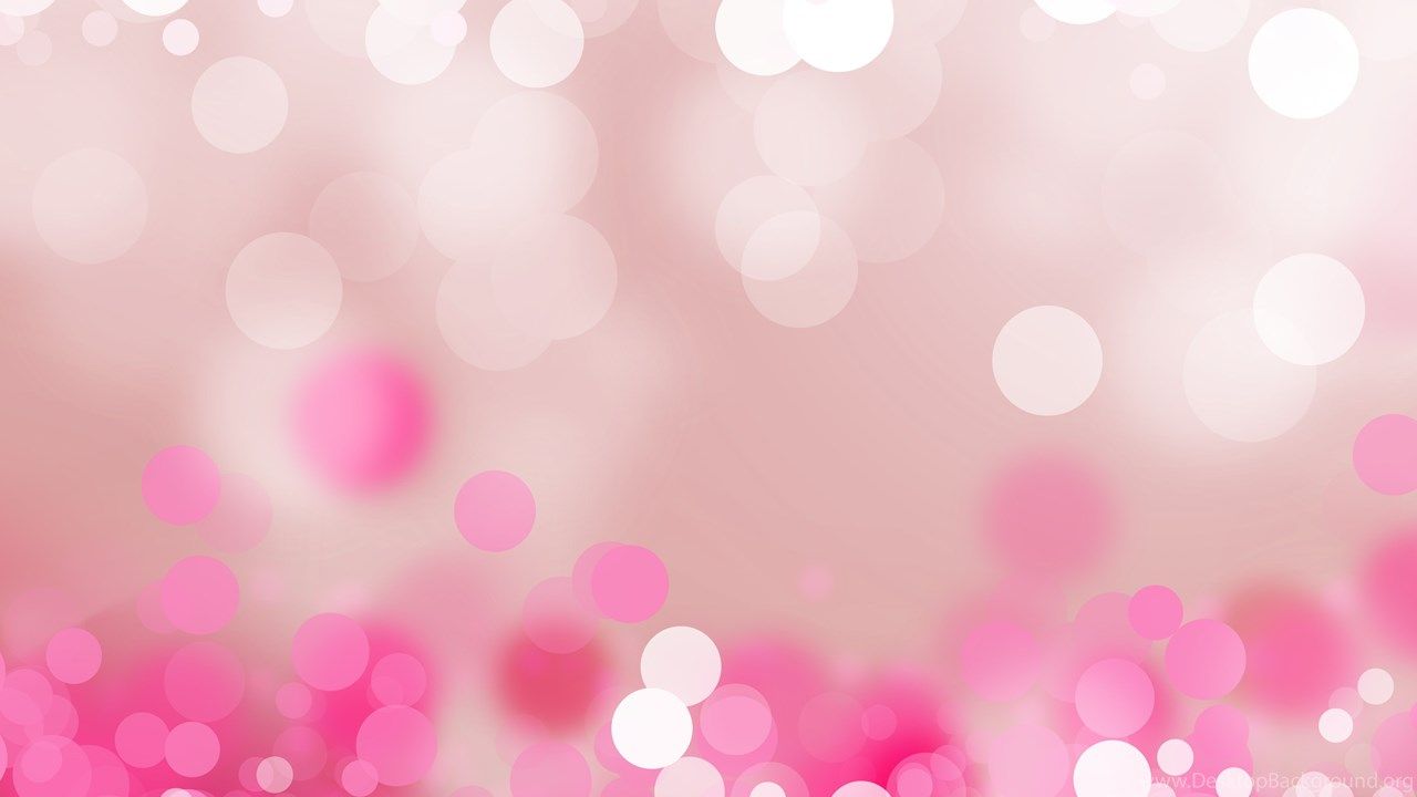 Sfondo bokeh rosa pastello, 1280x720 HD, PC Desktop