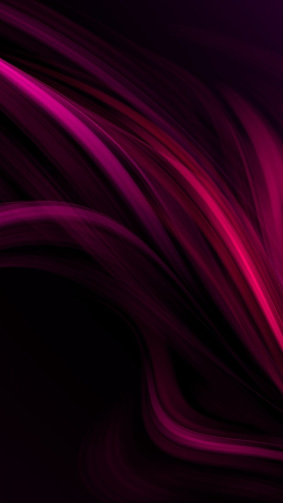 Onde astratte rosa scuro, 1080x1920 Full HD Verticale, iPhone