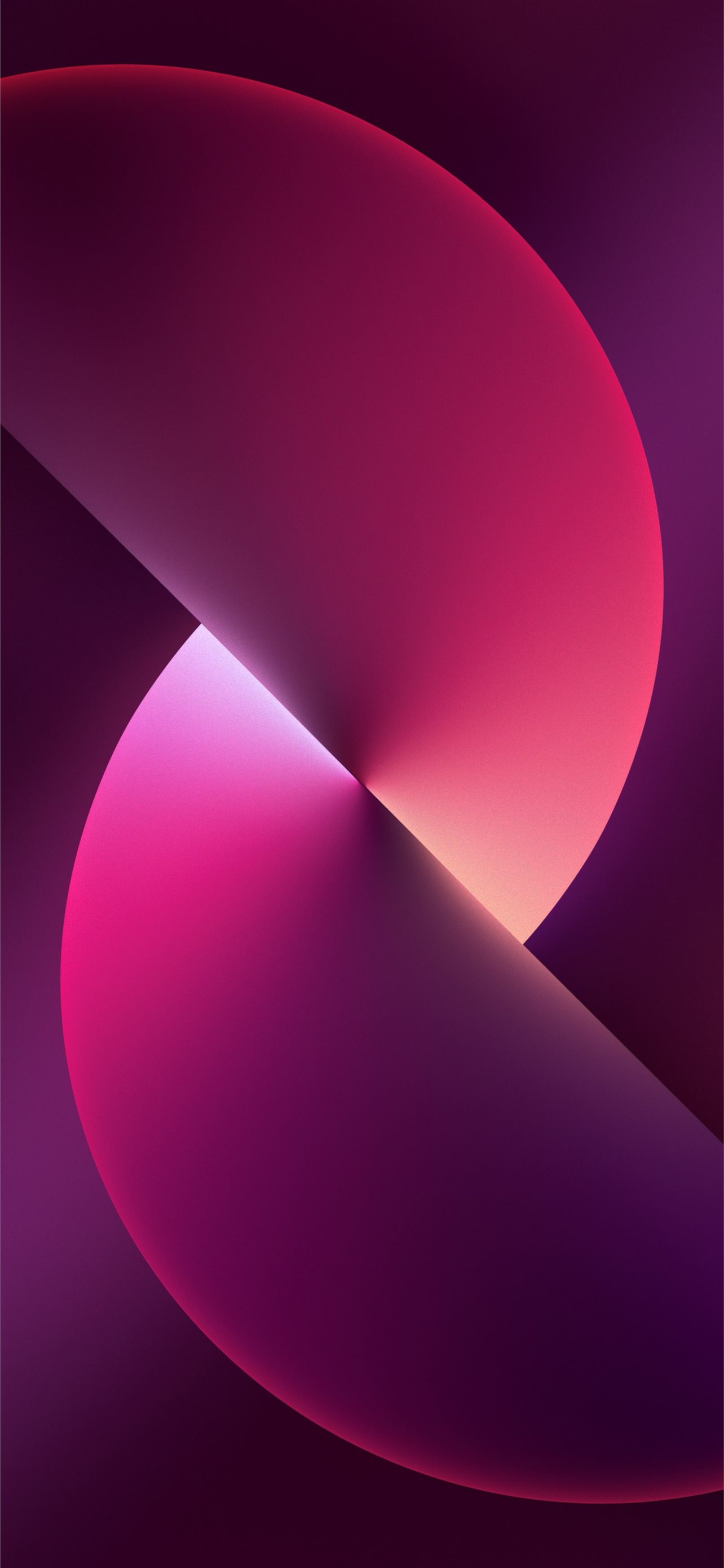 Sfondo astratto rosa scuro sfumato, 1284x2778 Verticale, Mobile
