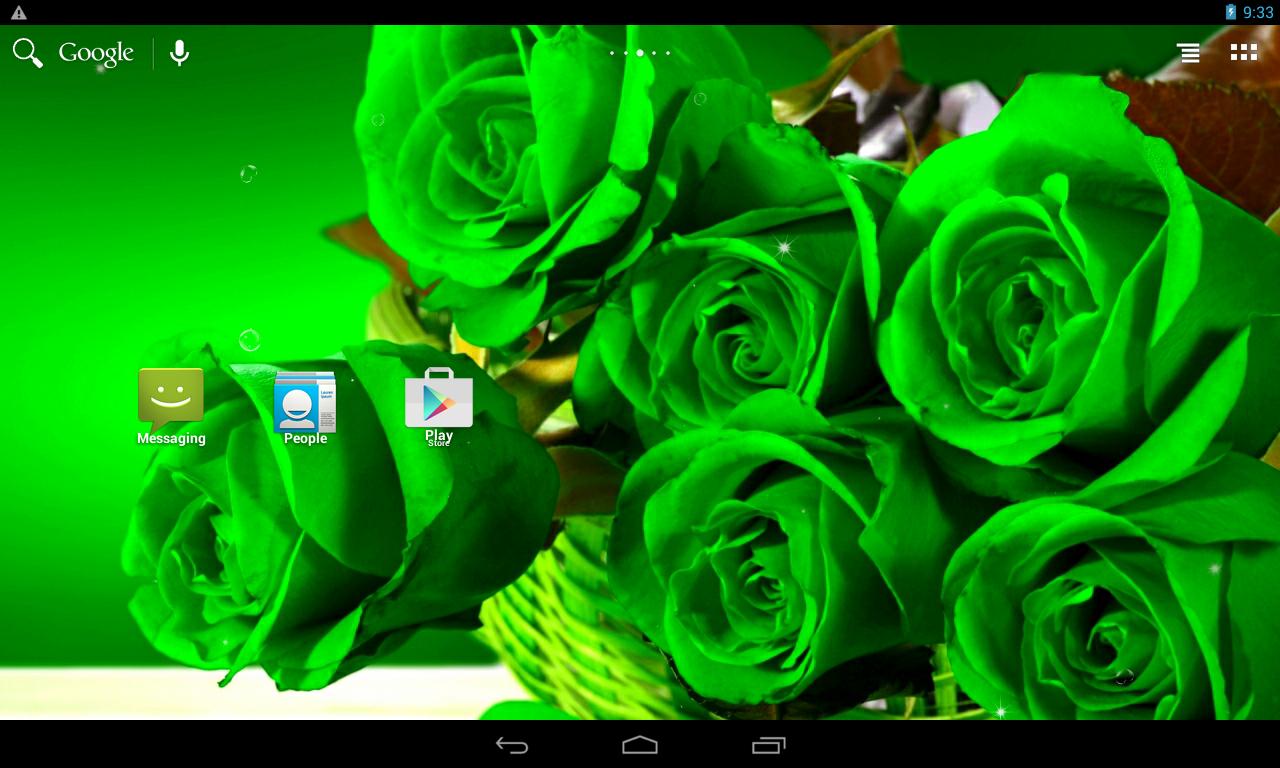 Rose verdi in cestino, 1080x1920 Verticale, Telefono