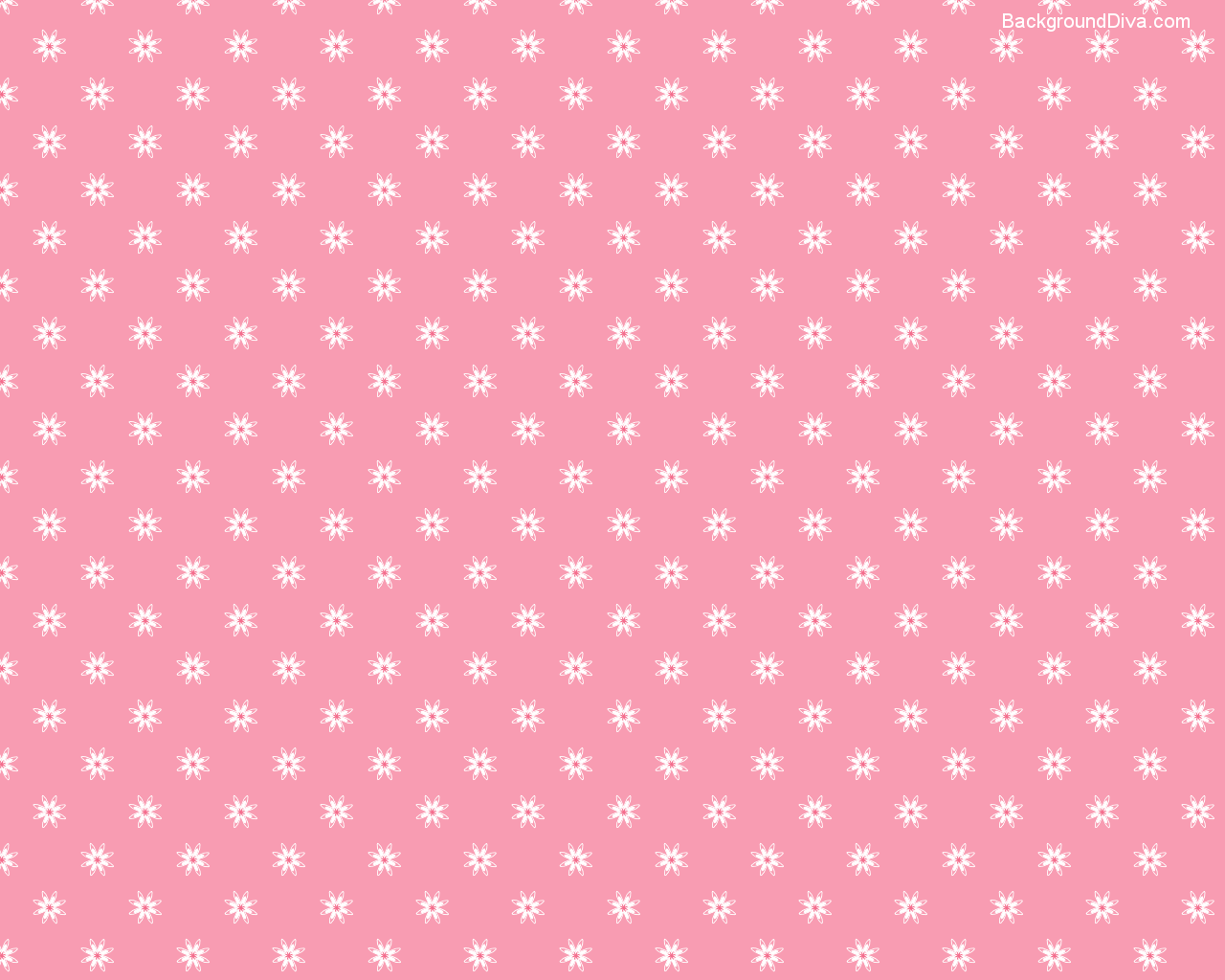 Pattern fiorellini bianchi rosa, sfondi 1280x1024 HD, Desktop