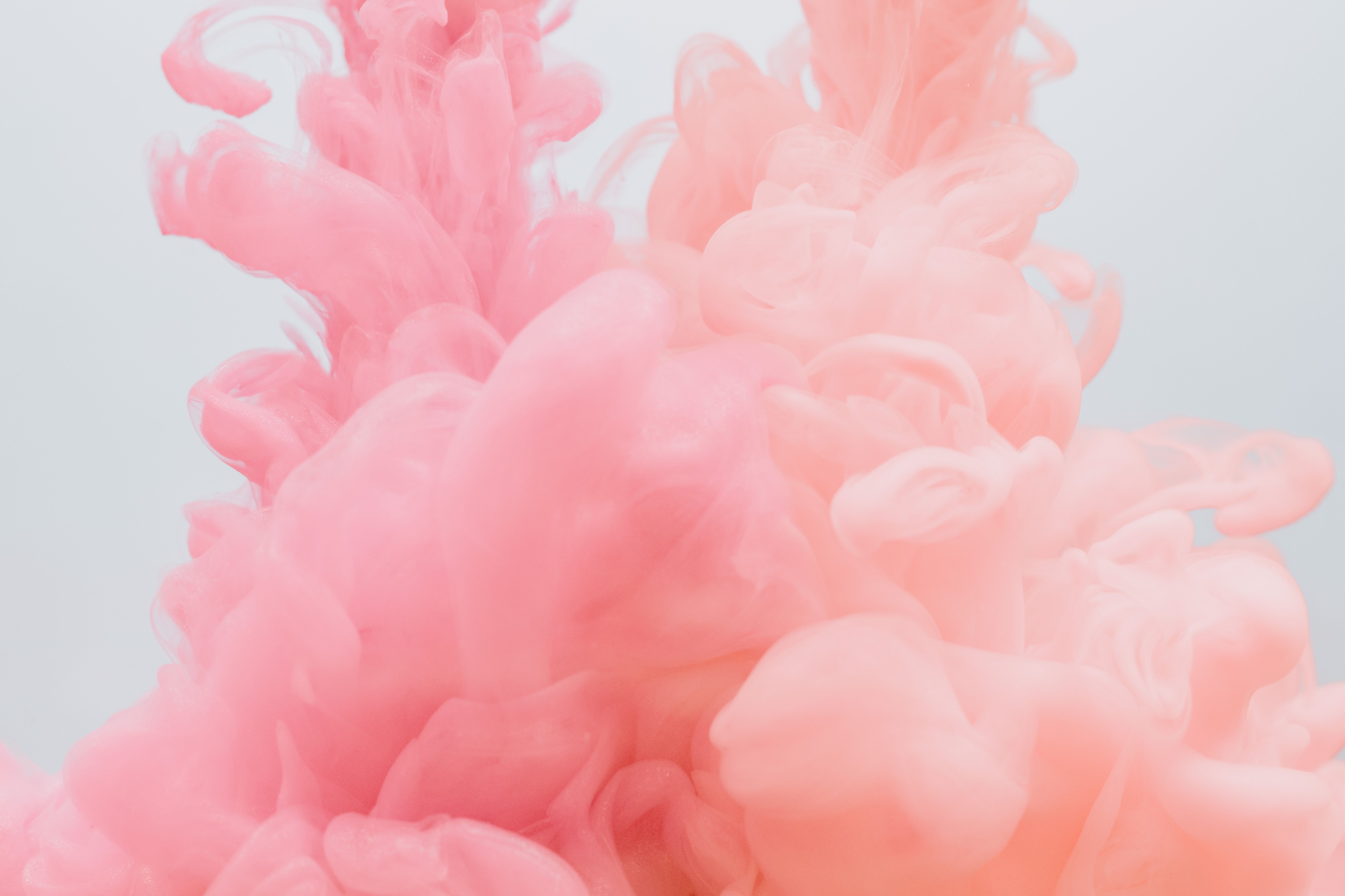 Nuvola di fumo rosa, sfondo 6000x4000 5K Ultra HD, Monitor 4K