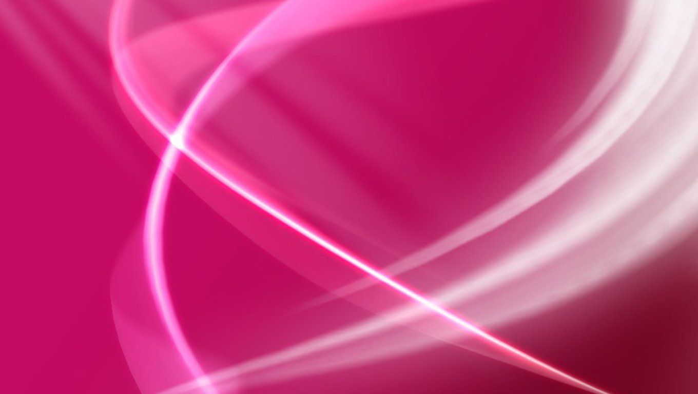 Onde astratte rosa luminose, sfondi 1360x768 720p, Laptop