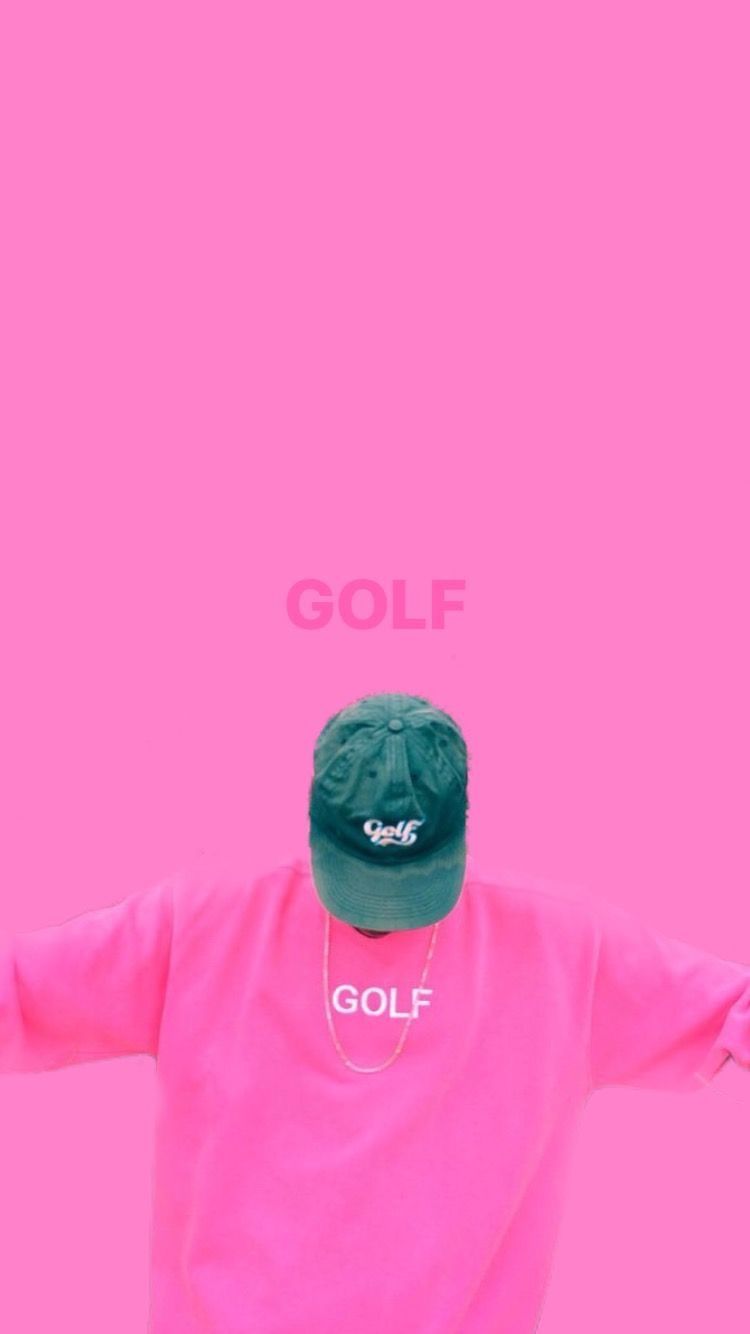Golf Wang maglietta rosa, sfondo 750x1334 Verticale, Telefono
