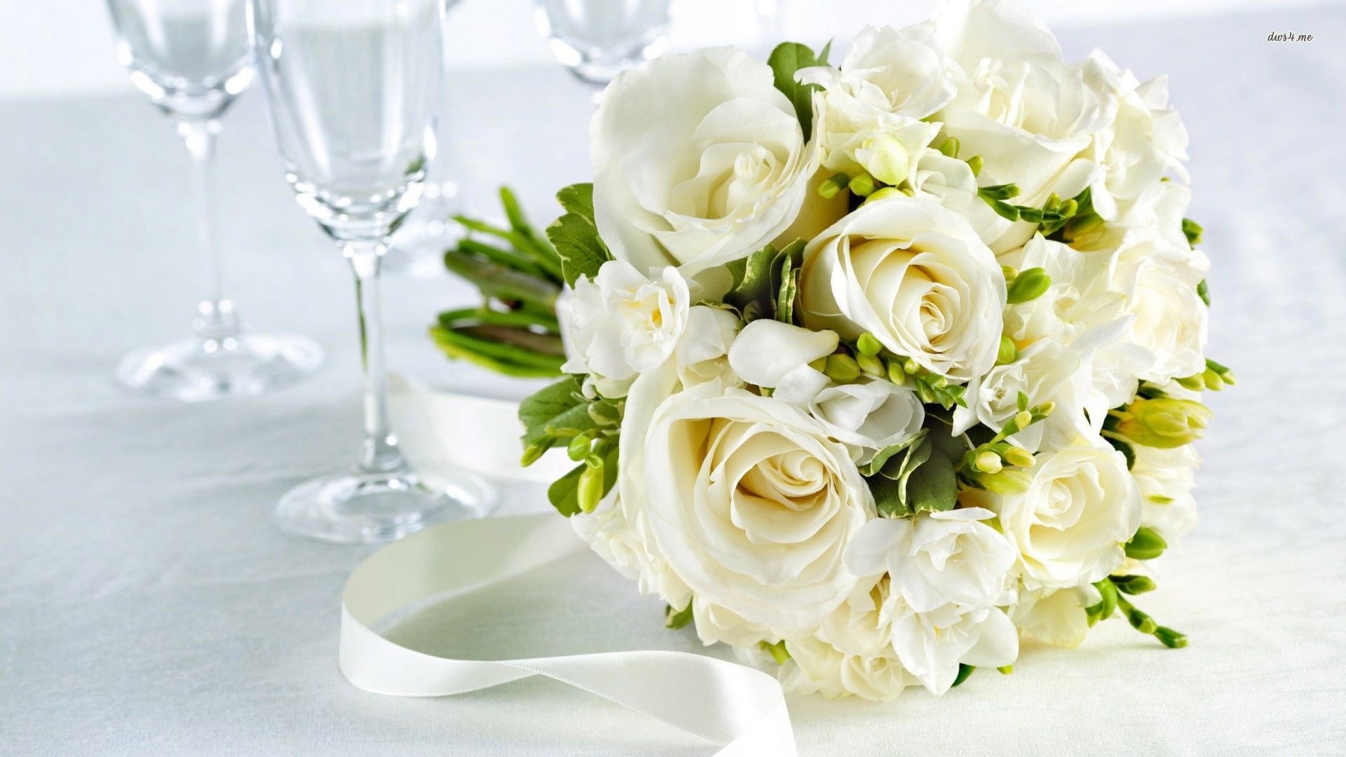 Bouquet di rose bianche, 1920x1080 1080p, Desktop