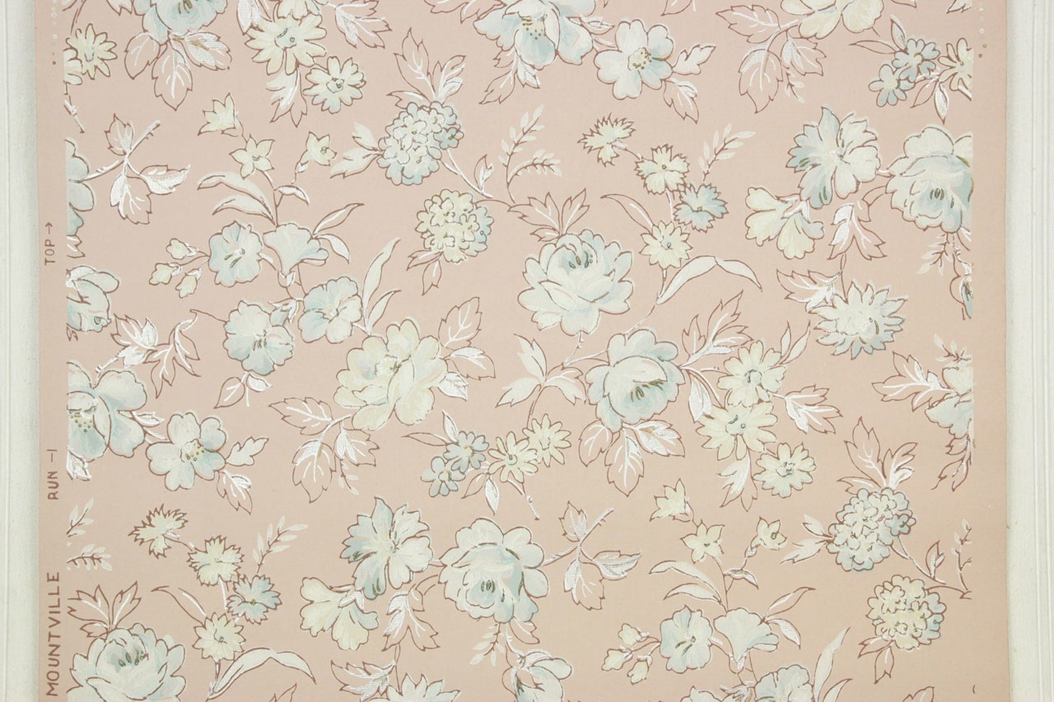 Rose blu vintage su rosa, 2048x1365 2K, Desktop