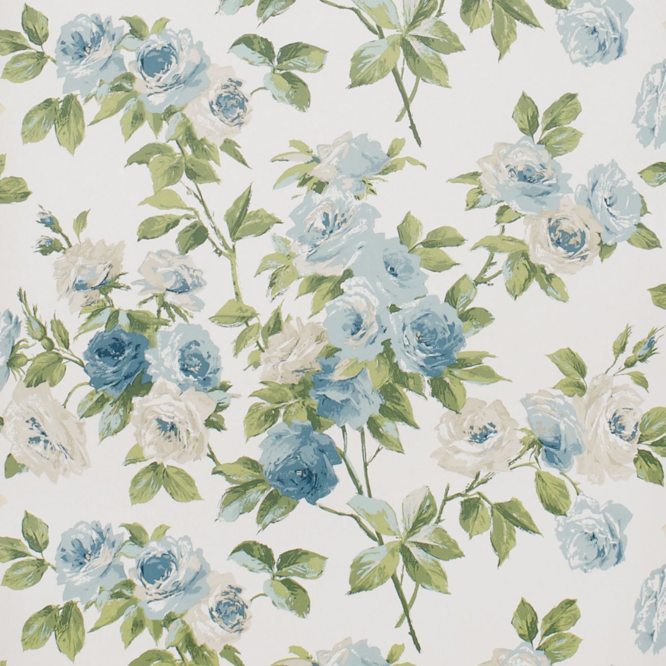 Rose blu vintage su bianco, 1305x1305 HD, HP Laptop