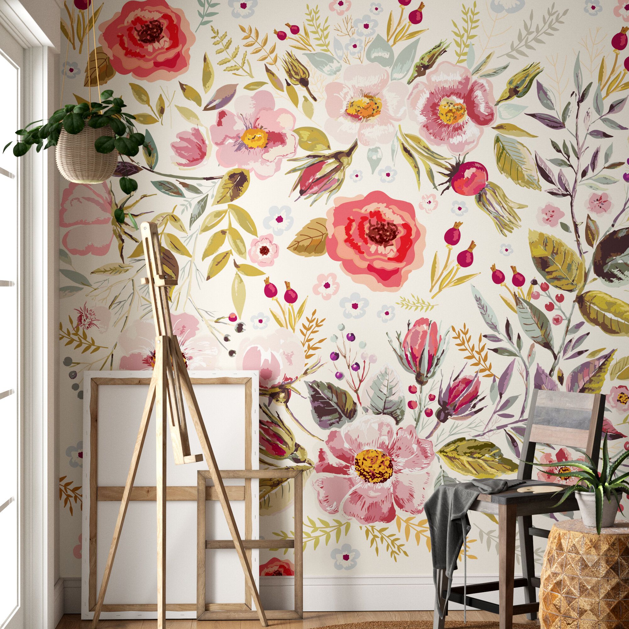 Rose blu vintage a righe, 1000x1000 HD, Desktop
