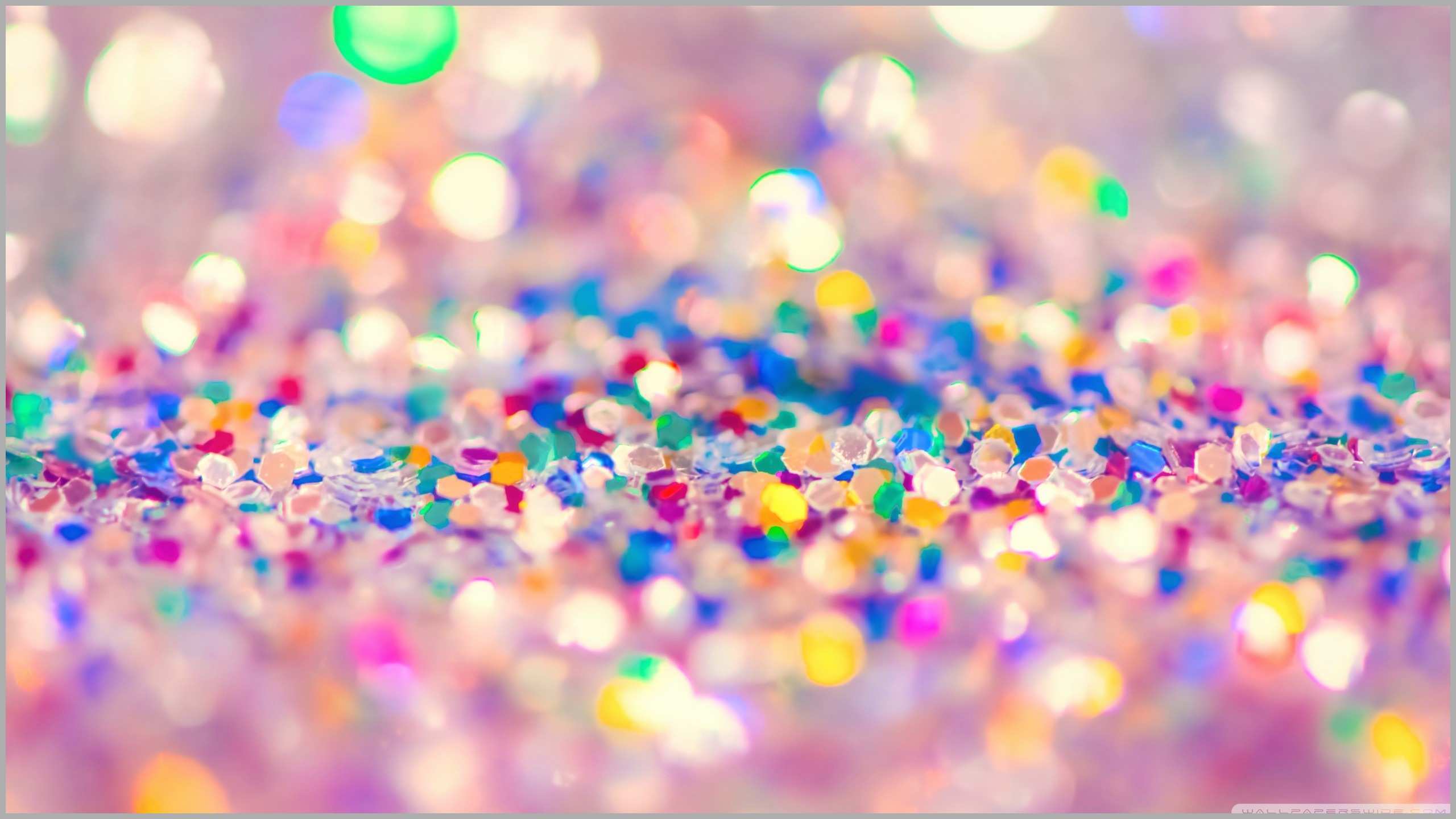 Glitter colorato bokeh rosa, 2560x1440 QHD, Laptop