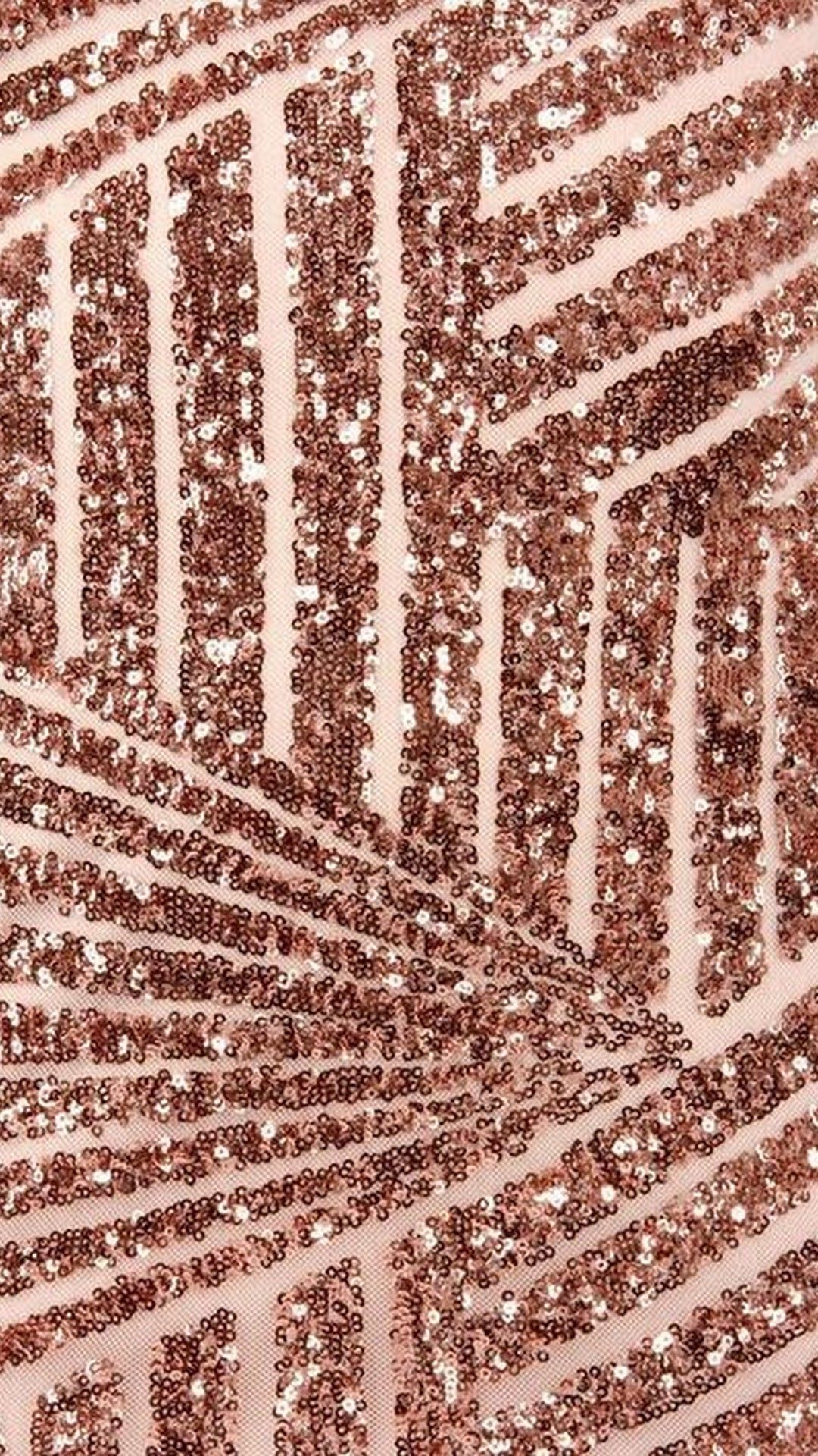 Glitter oro rosa geometrico, 1080x1920 Full HD Verticale, iPhone Air