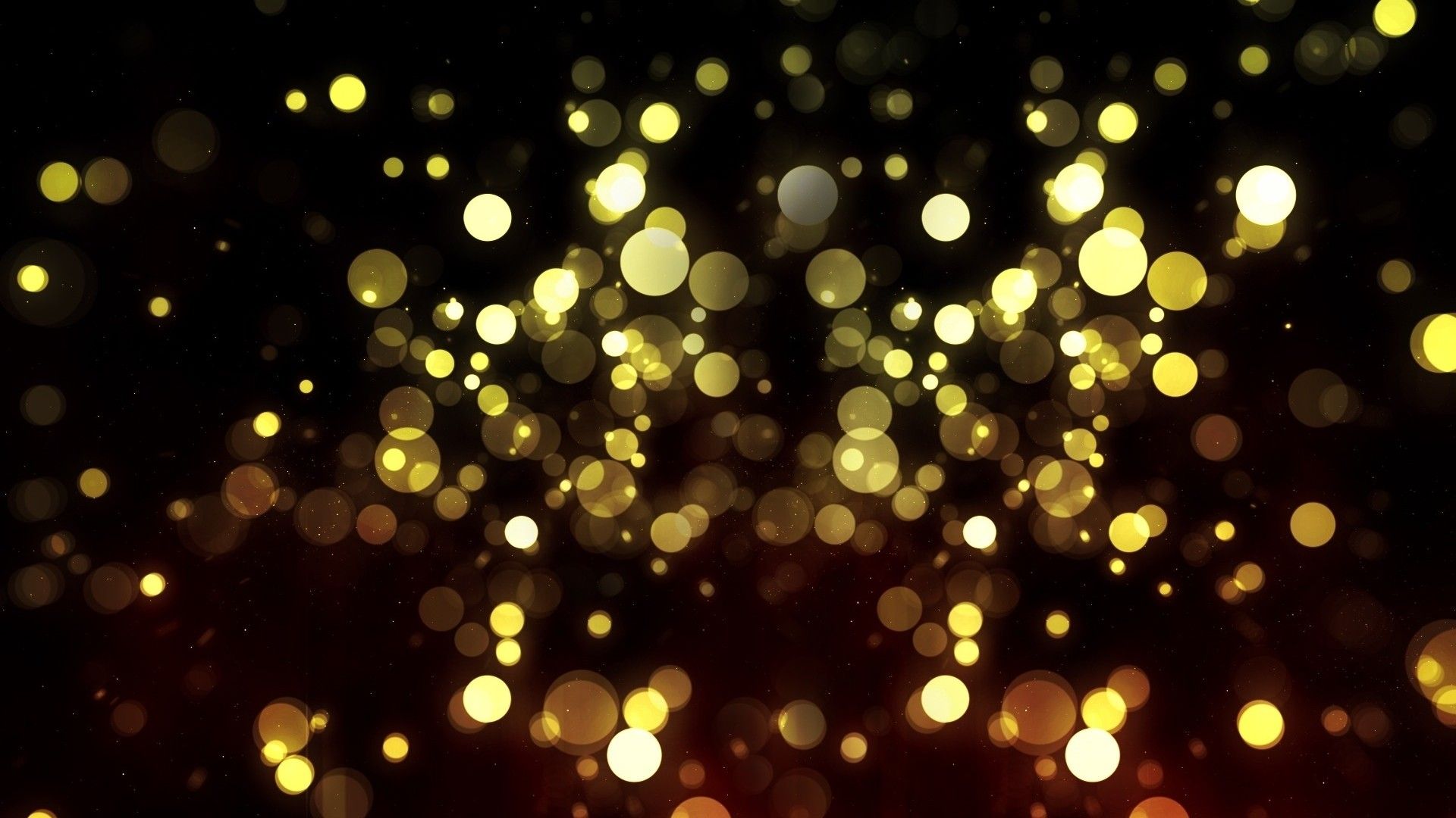 Glitter dorato scintillante nero, 1920x1080 Full HD, PC Desktop