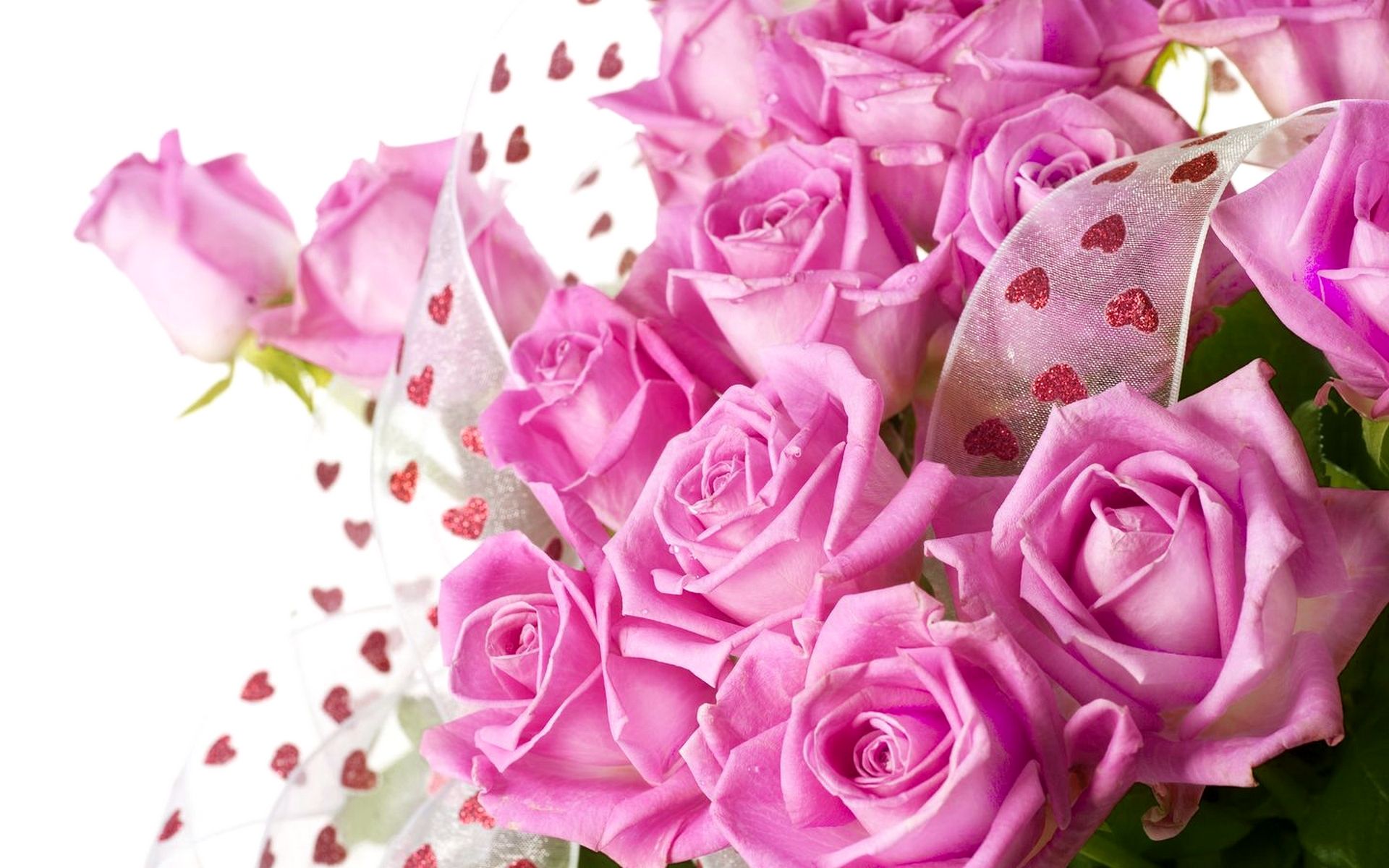 Bouquet di rose rosa, 1920x1200 WUXGA, Desktop