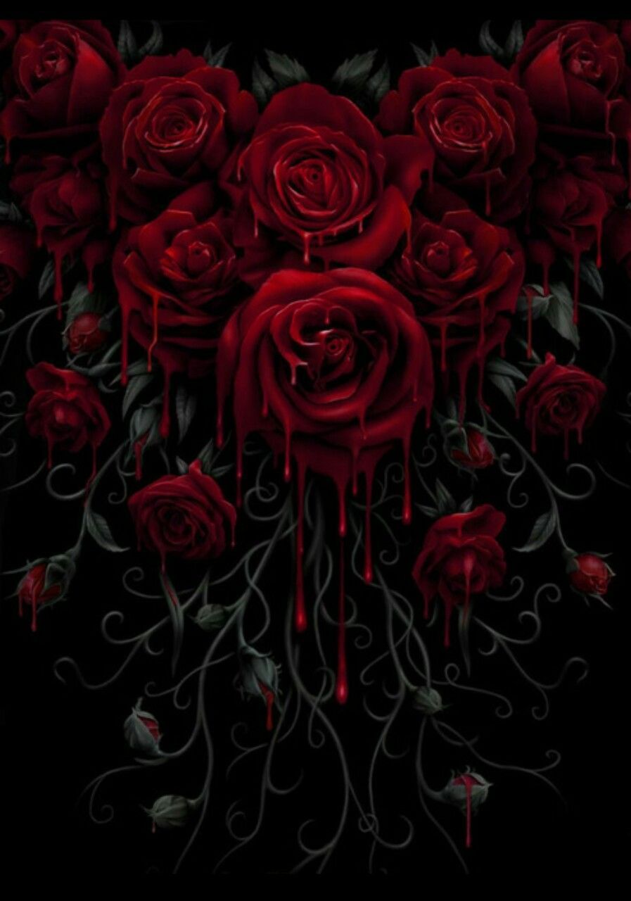 Rose gotiche nere braci, 2560x1440 2K QHD, PC