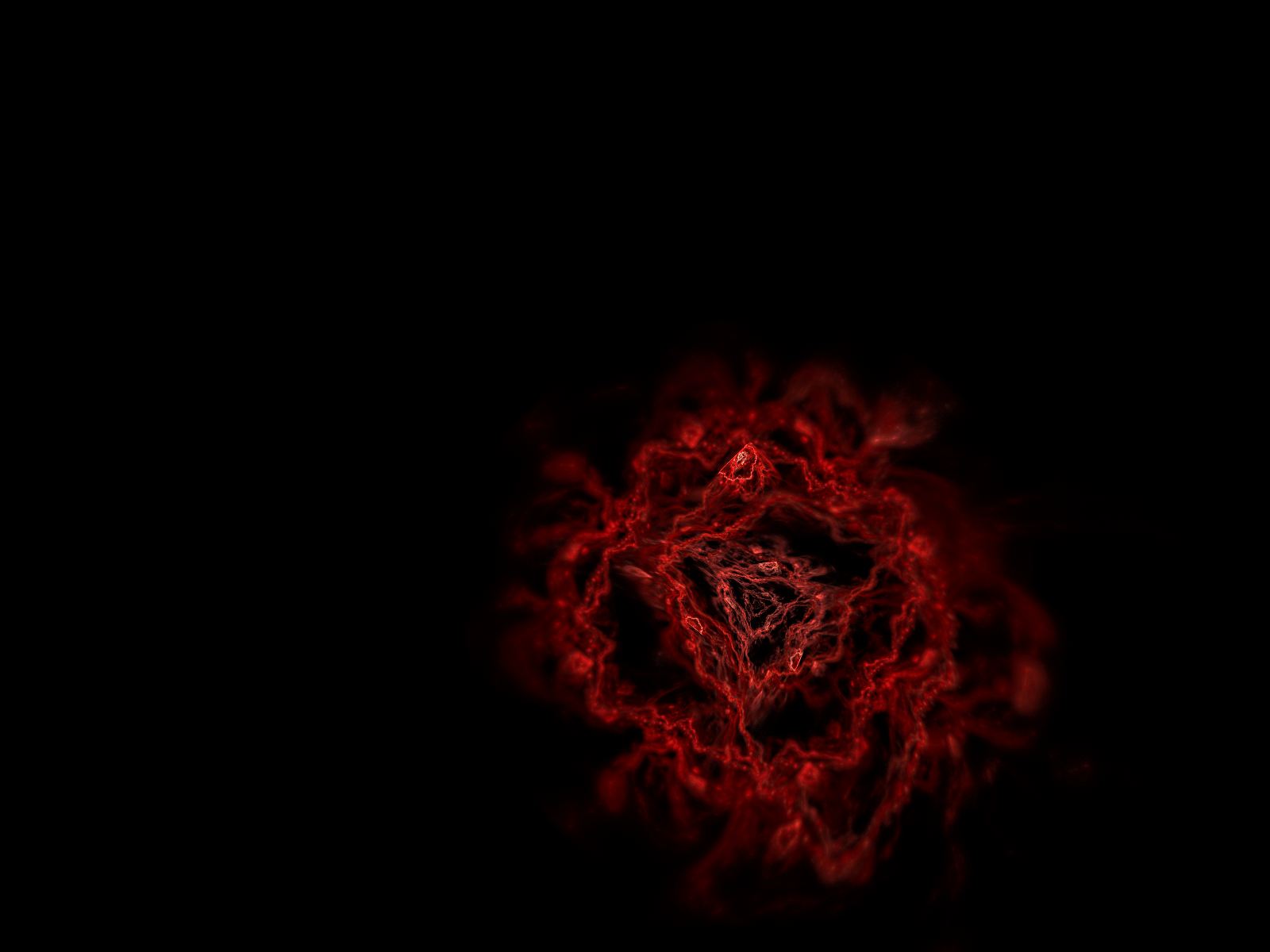 Rosa nera e rossa astratta, 1600x1200 900p, Desktop