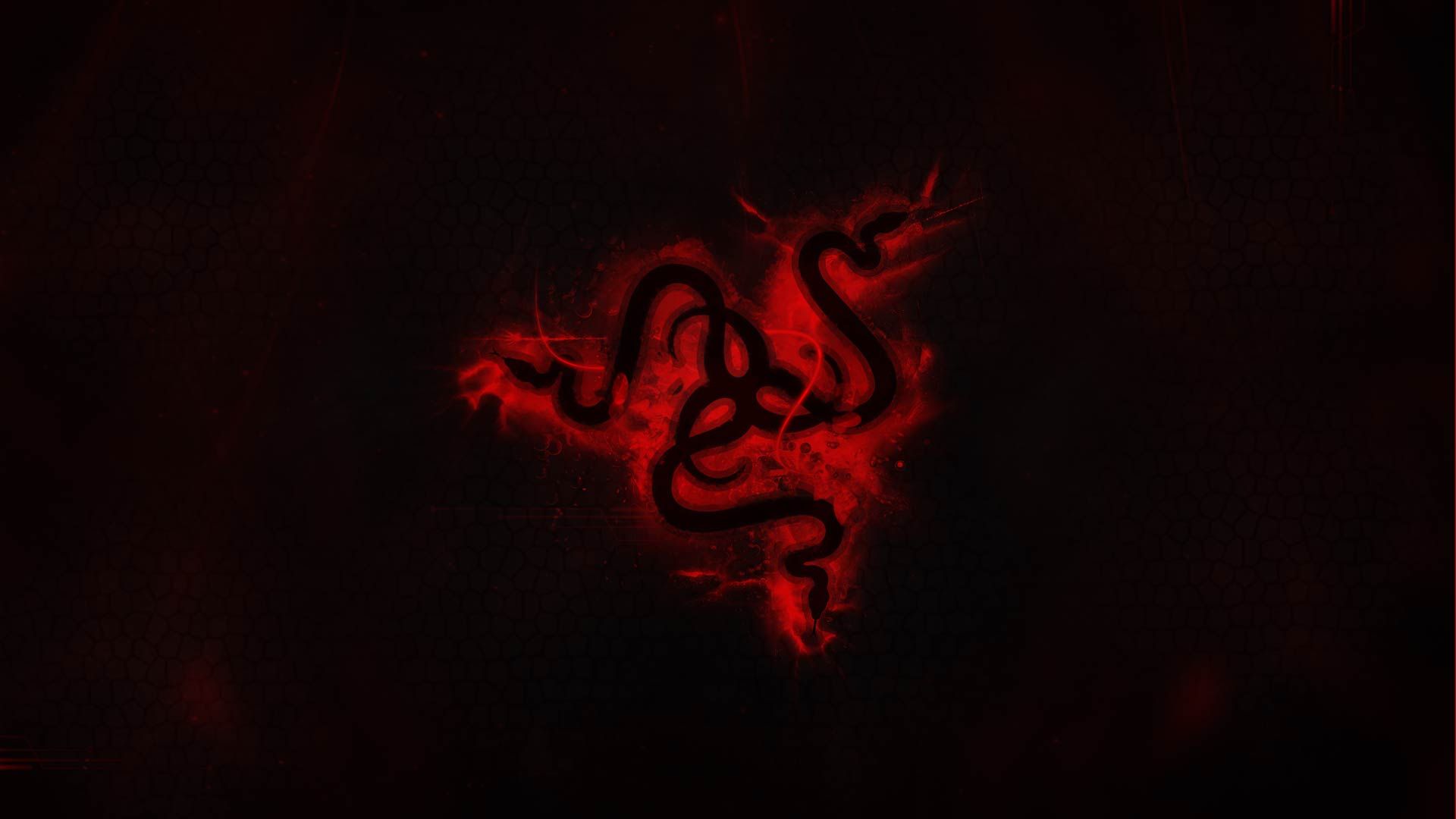 Logo Razer serpente rosso, periferiche gaming, 1920x1080 Full HD 1080p, Desktop