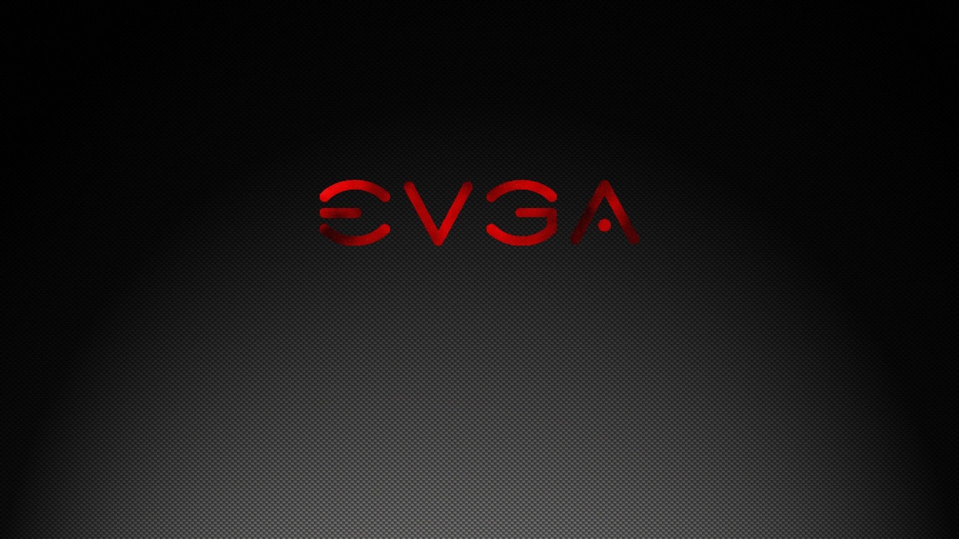 Logo EVGA rosso su nero, 1920x1080 Full HD, PC
