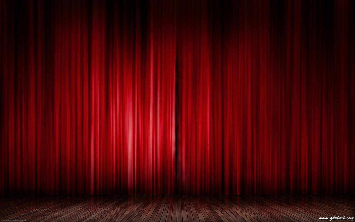 Tende rosse da teatro, 1440x900 720p, Laptop