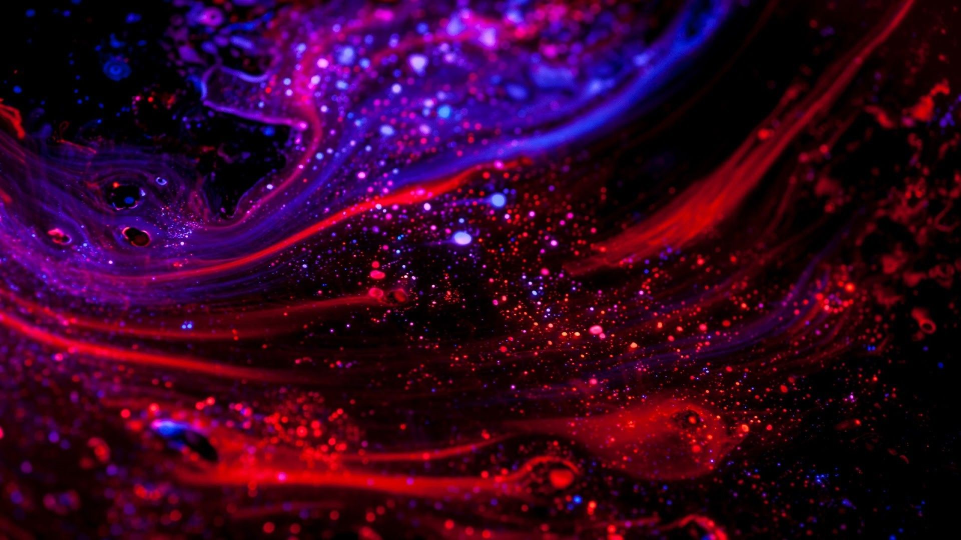 Astratto fluido rosso e blu, 1920x1080 Full HD, PC Desktop
