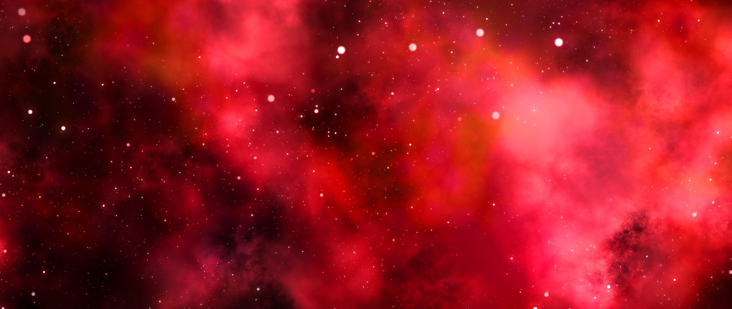 Galassia rossa, spazio, 2560x1080 21:9, Ultrawide