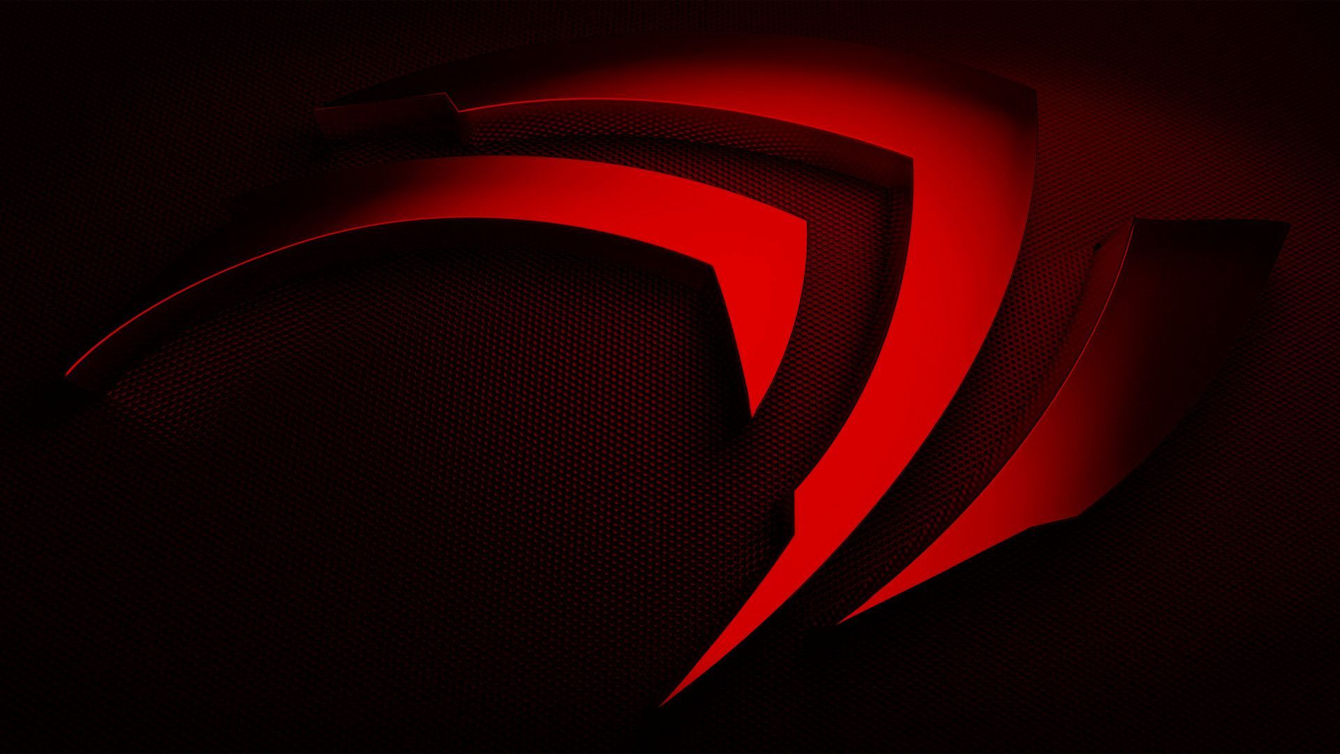 Logo Nvidia rosso astratto, 1920x1080 1080p, Desktop