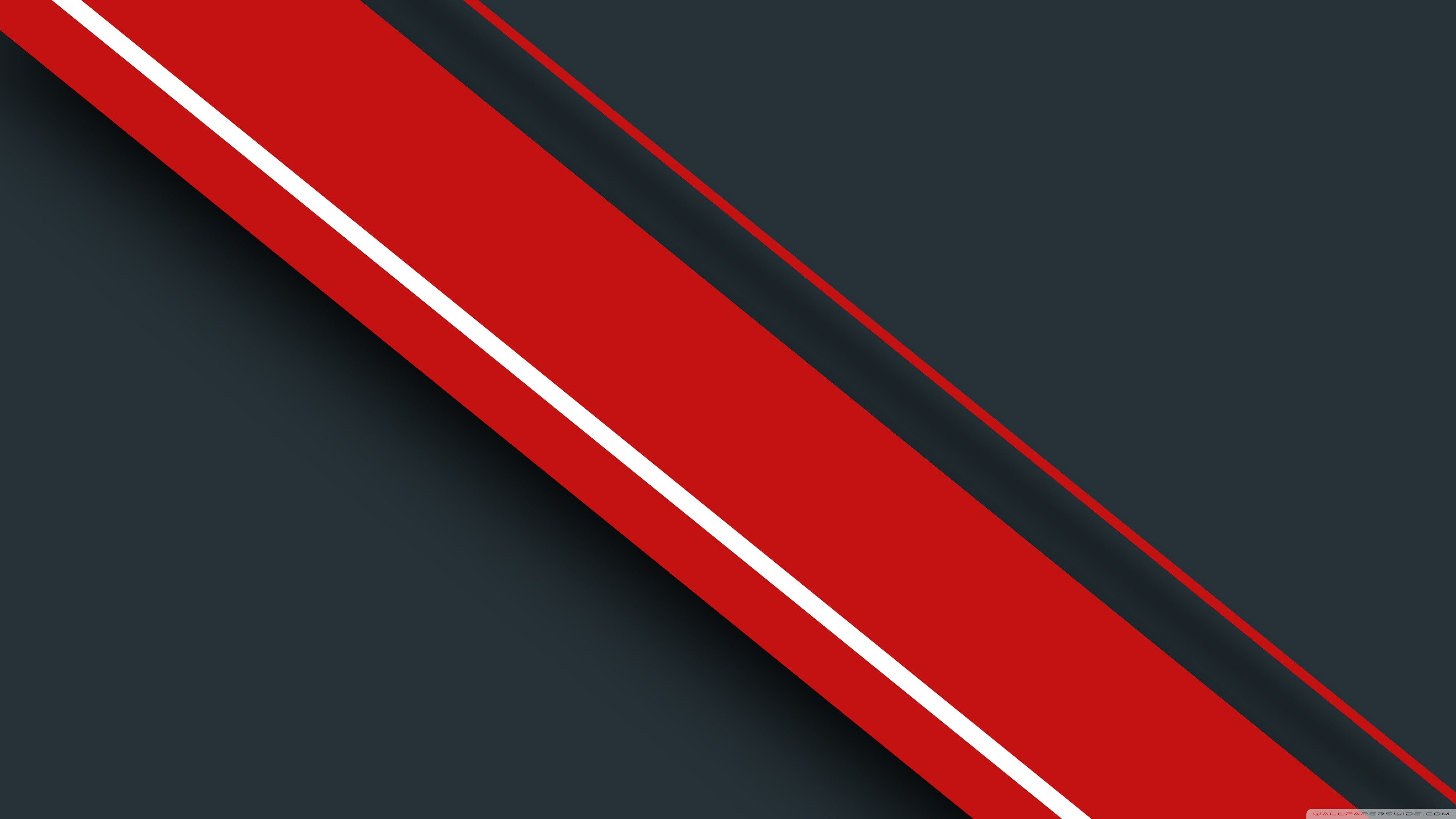 Strisce diagonali rosse astratte, 3840x2160 Ultra HD, 4K TV