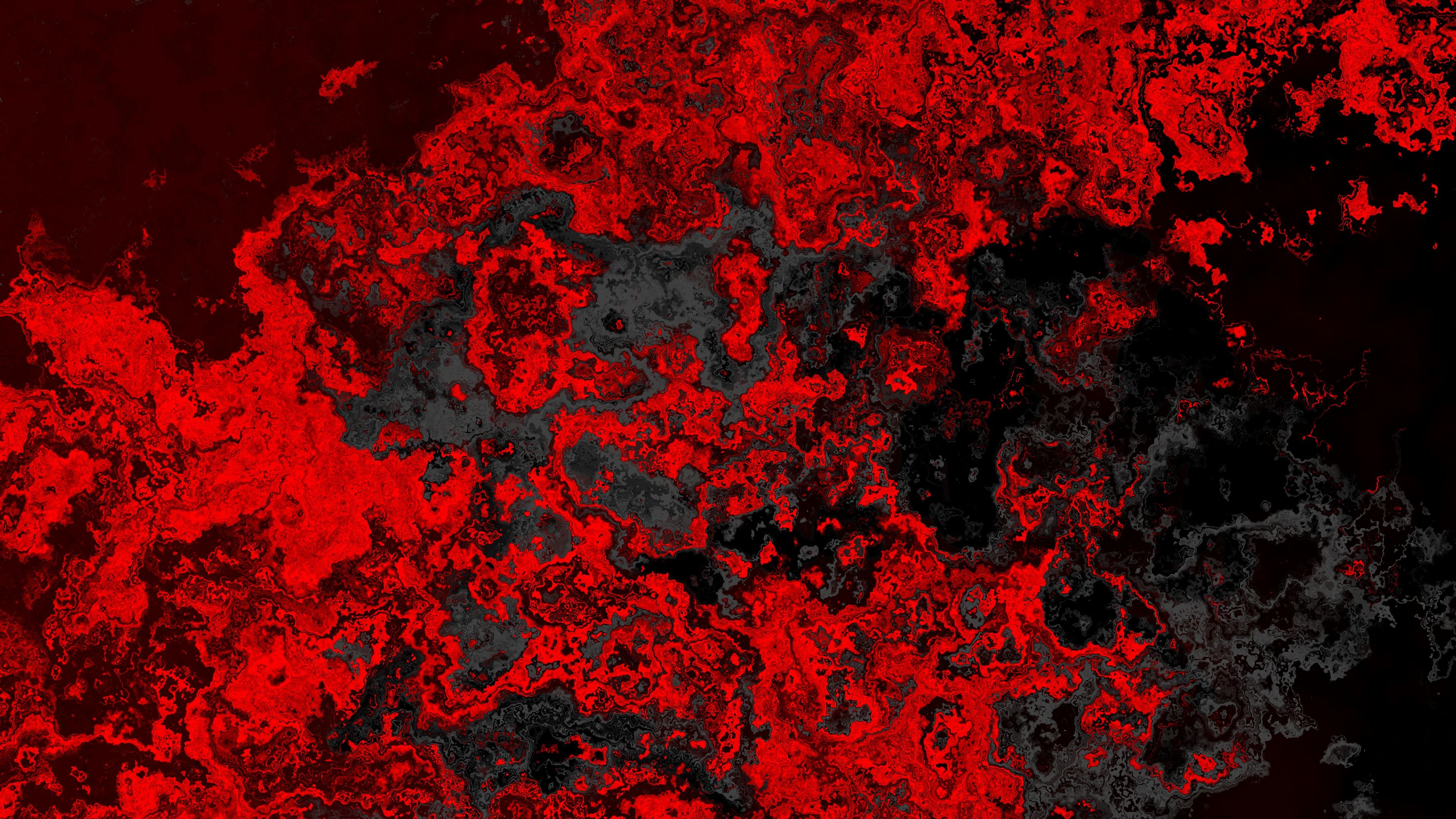 Texture astratta rossa e nera, 3840x2160 Ultra HD, 4K TV