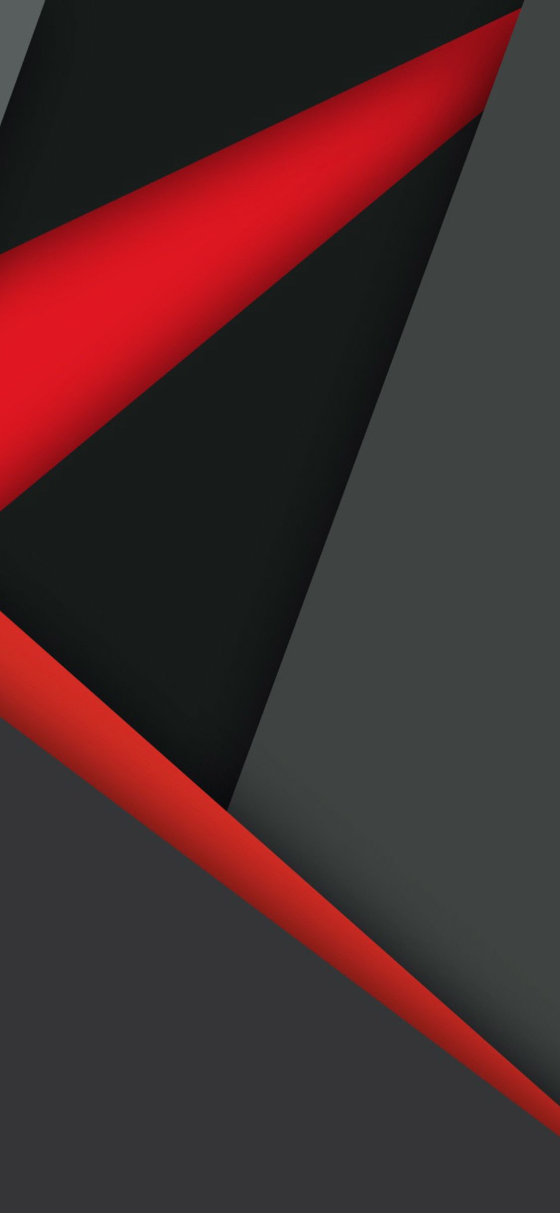 Forme geometriche astratte rosso nero, 1125x2436 Full HD Verticale, iPhone Plus