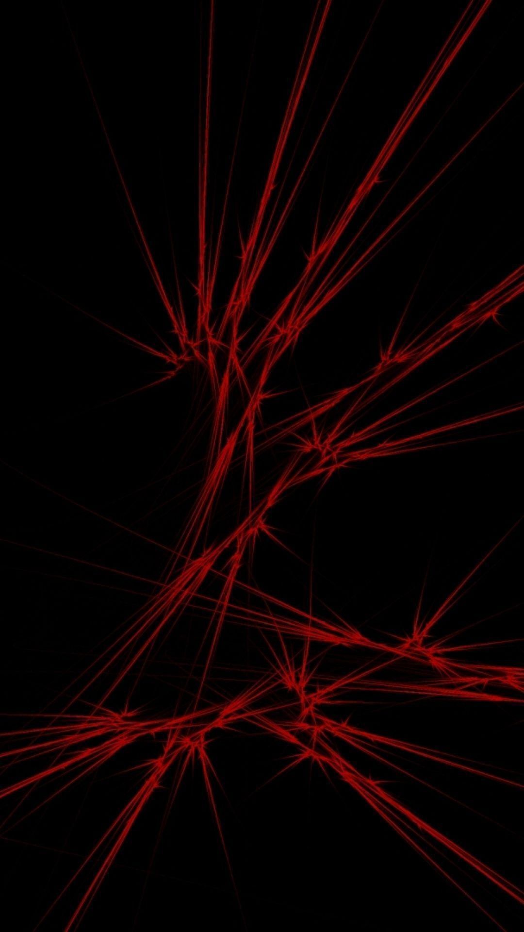 Crepe rosse astratte su nero, 1080x1920 Full HD Verticale, iPhone