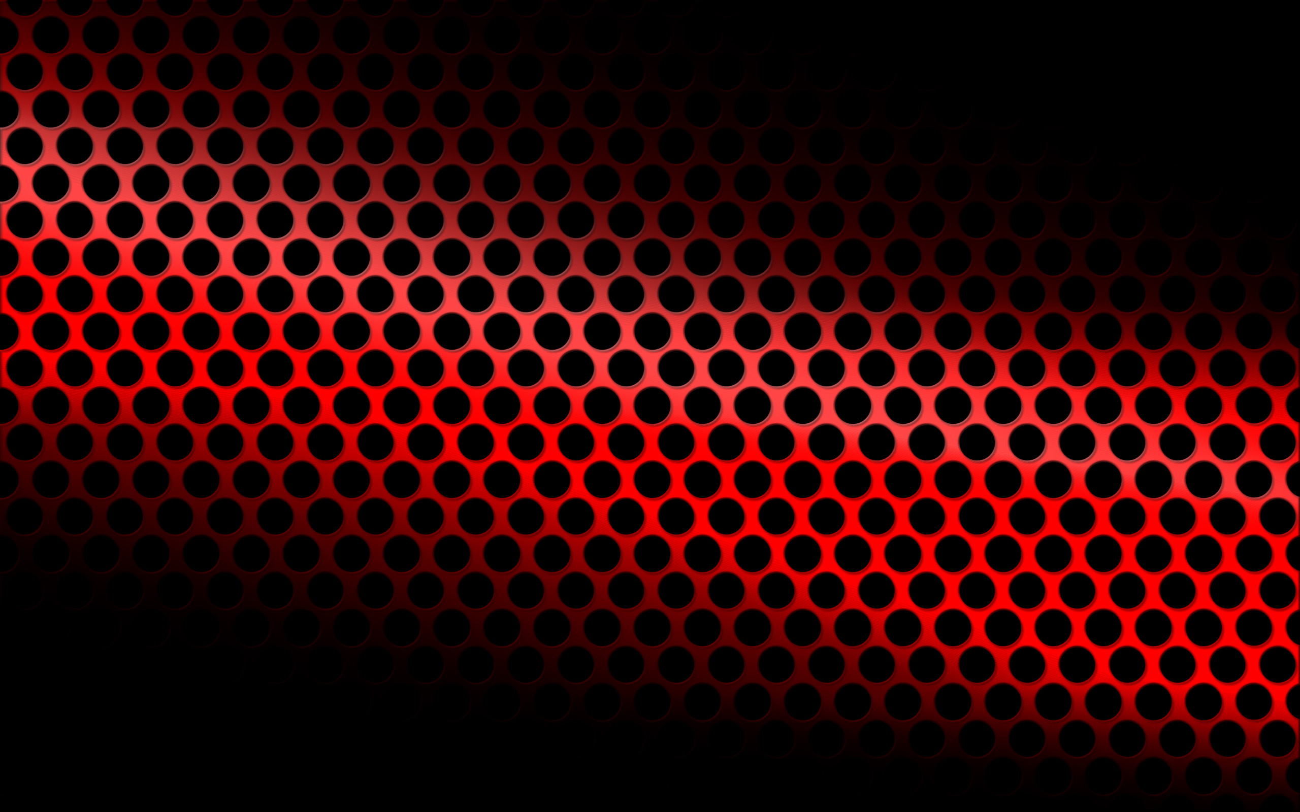 Fulmini rossi astratti neri, 3840x2160 Ultra HD, 4K TV