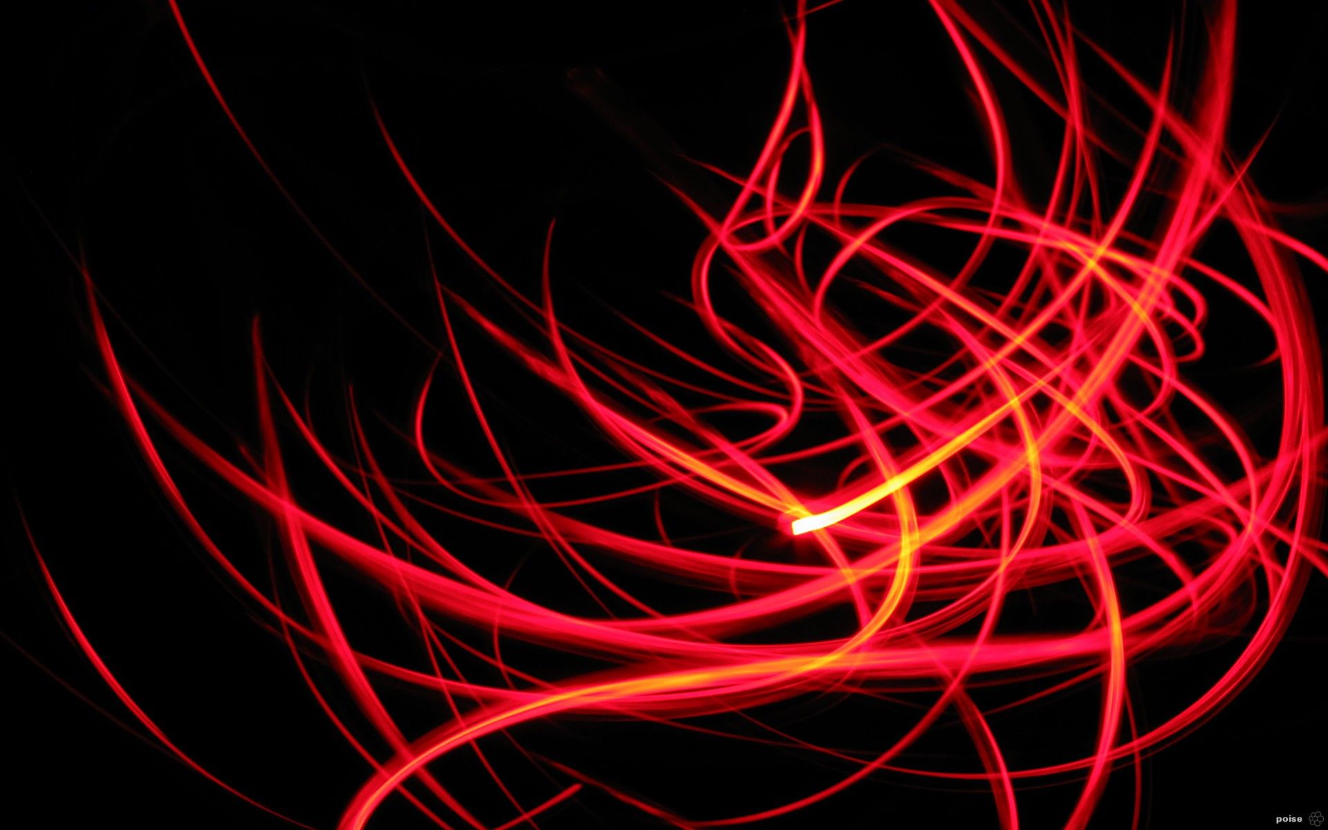 Linee astratte rosse fiamma, 1920x1200 Full HD+ WUXGA, Desktop