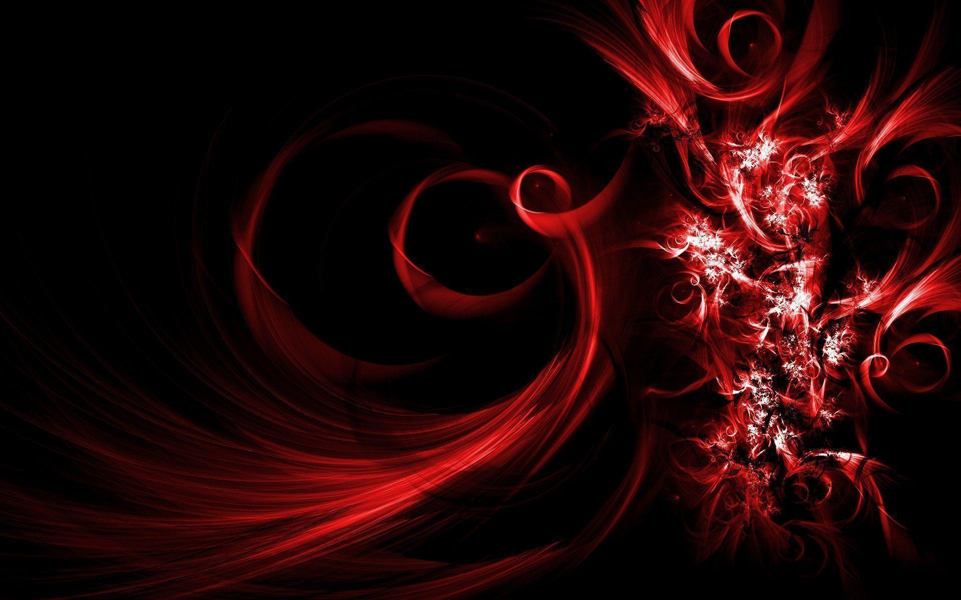 Spirali astratte rosse fumose, 1920x1200 Full HD+, PC Desktop